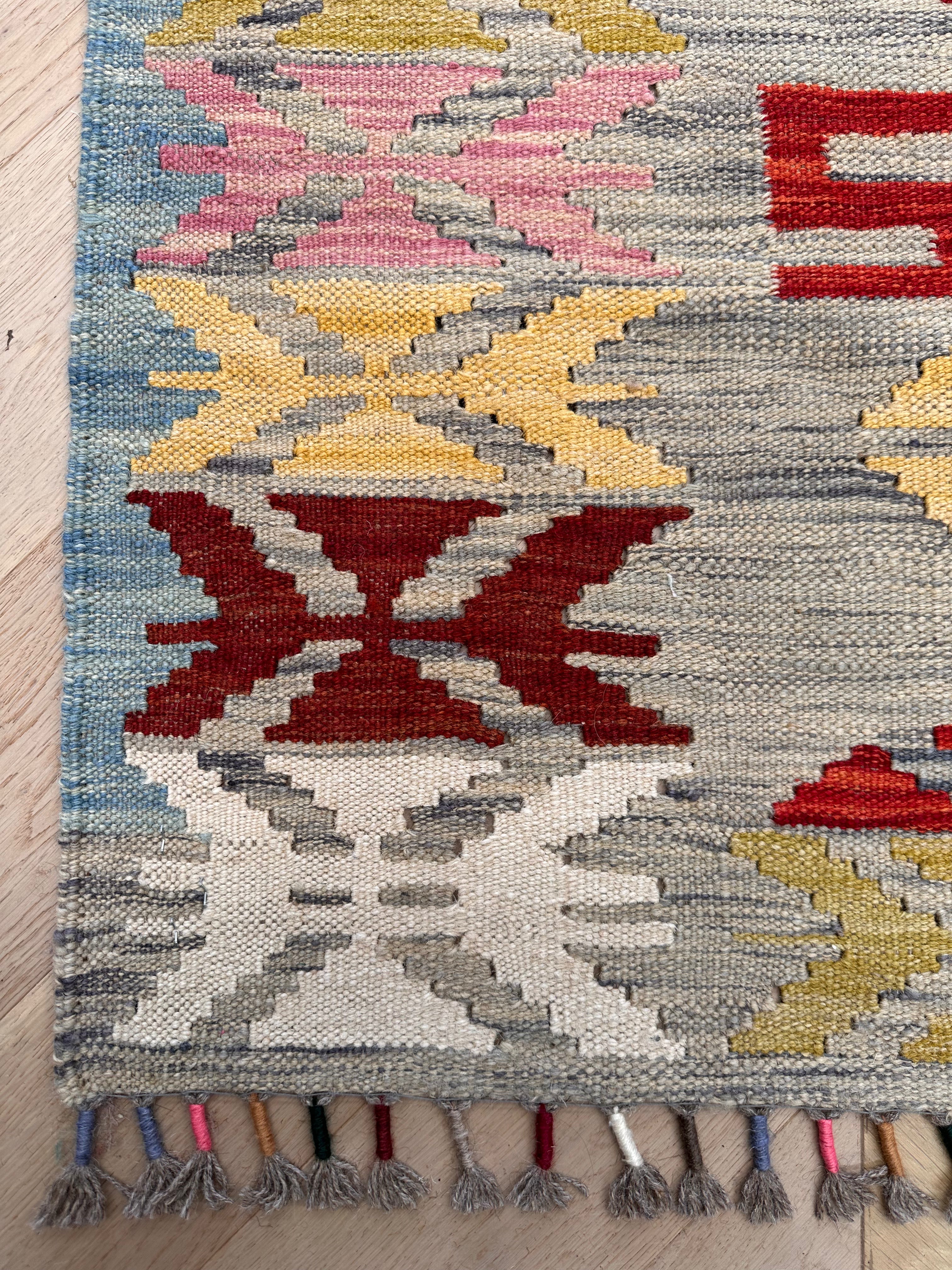 Chobi Afghan Handmade — 2.98 x 2.01