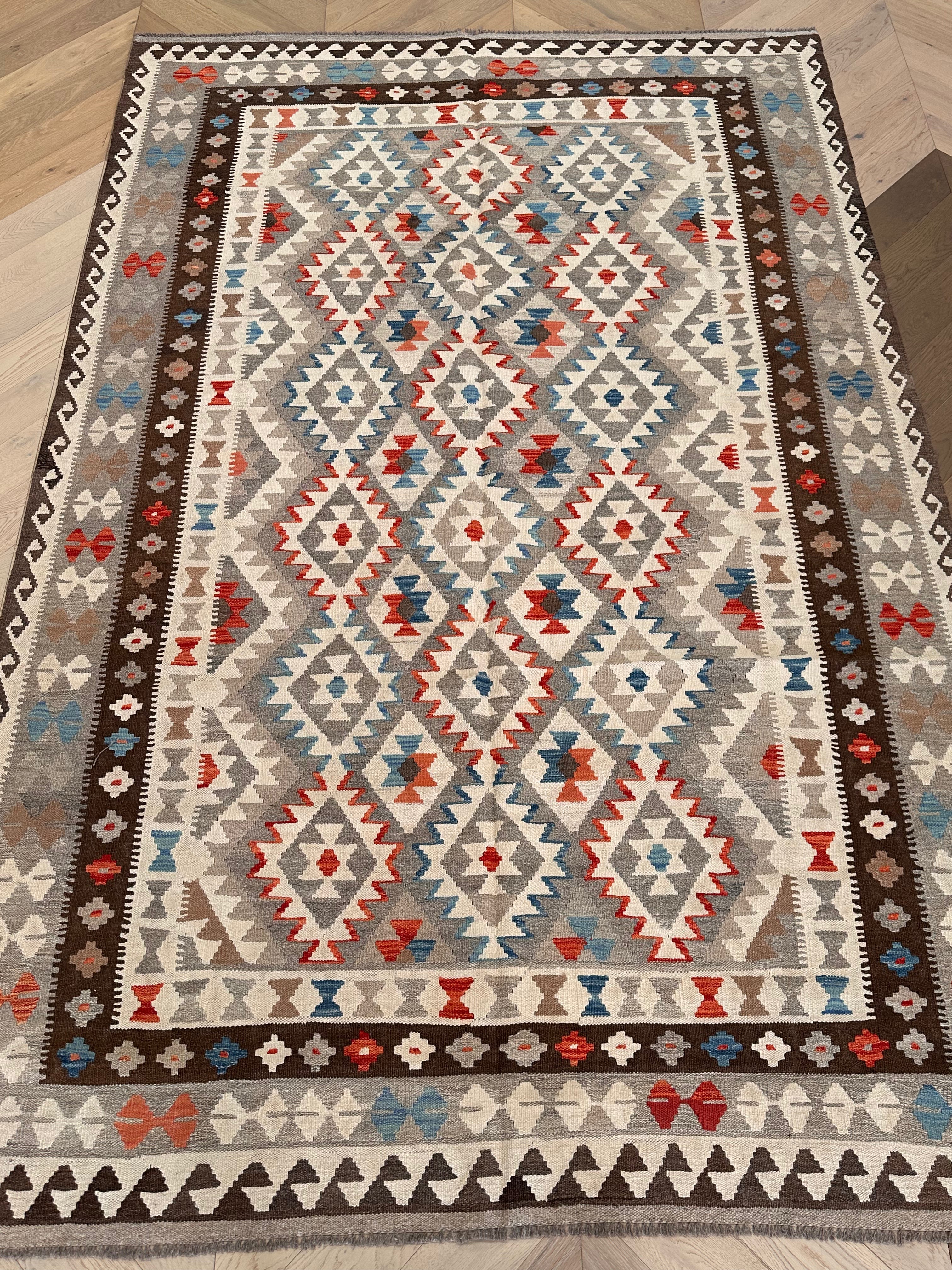 Chobi Afghan Handmade — 3.05 x 1.97
