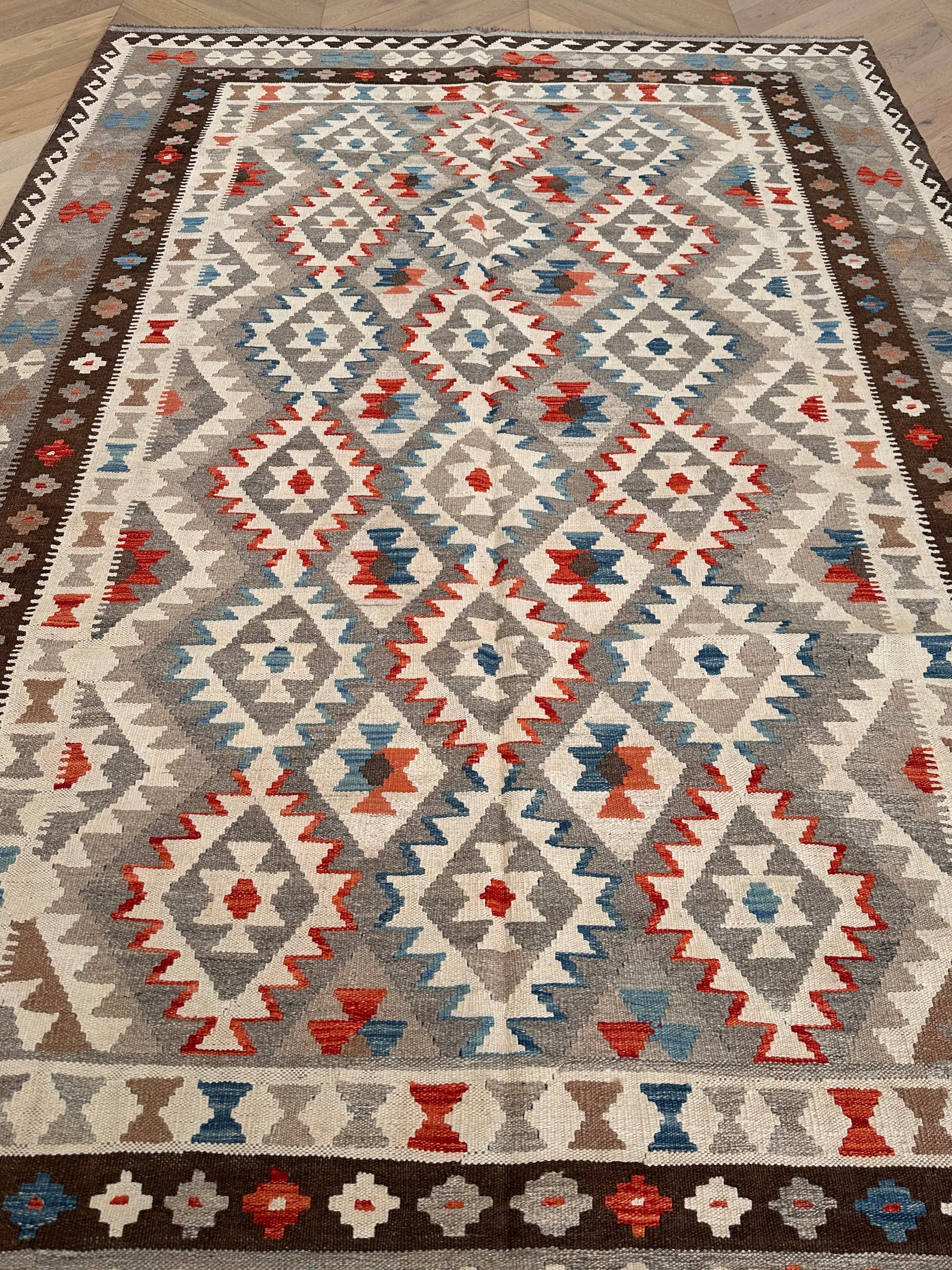 Chobi Afghan Handmade — 3.05 x 1.97