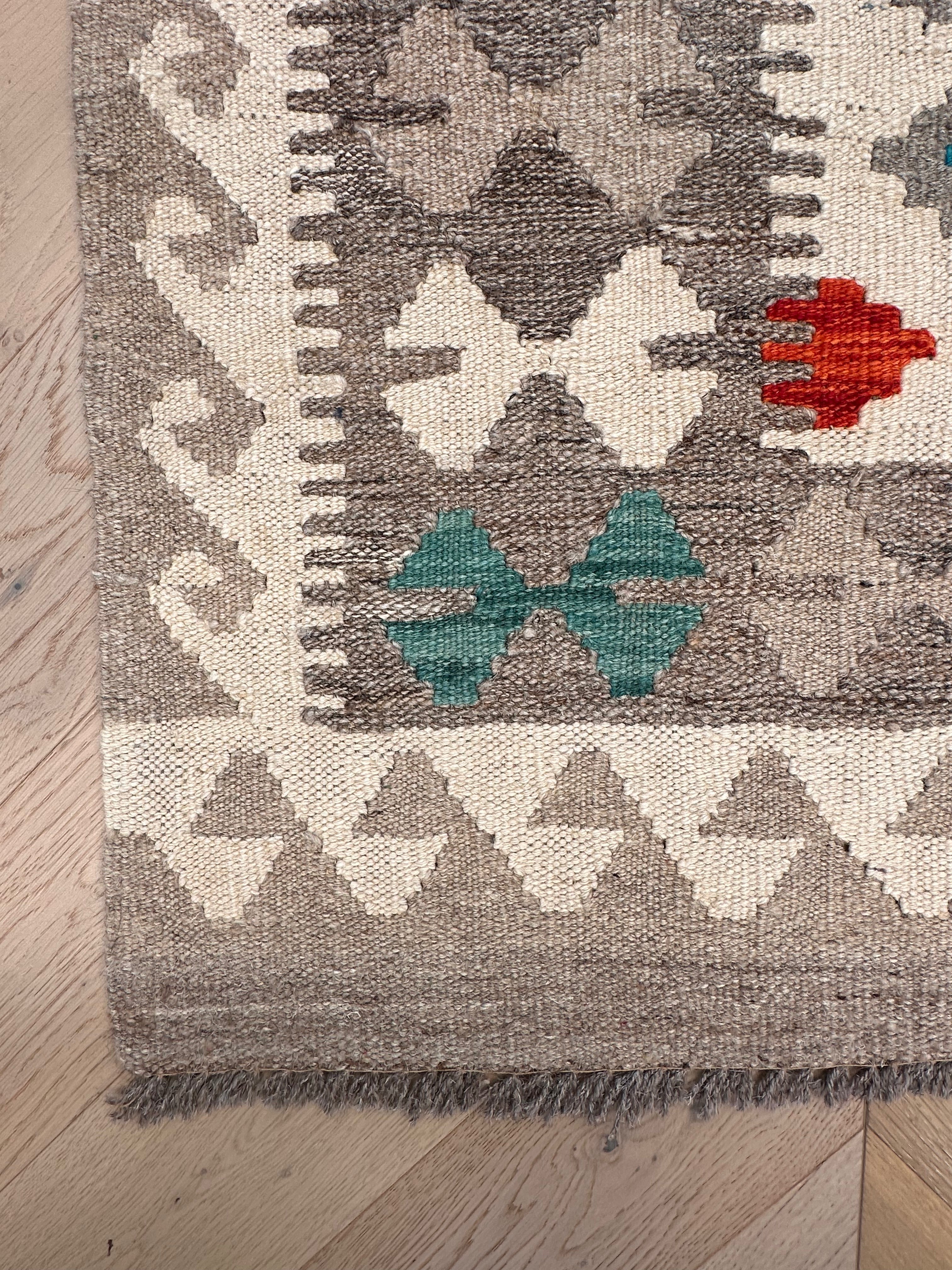 Chobi Afghan Handmade — 3.02 x 2.00