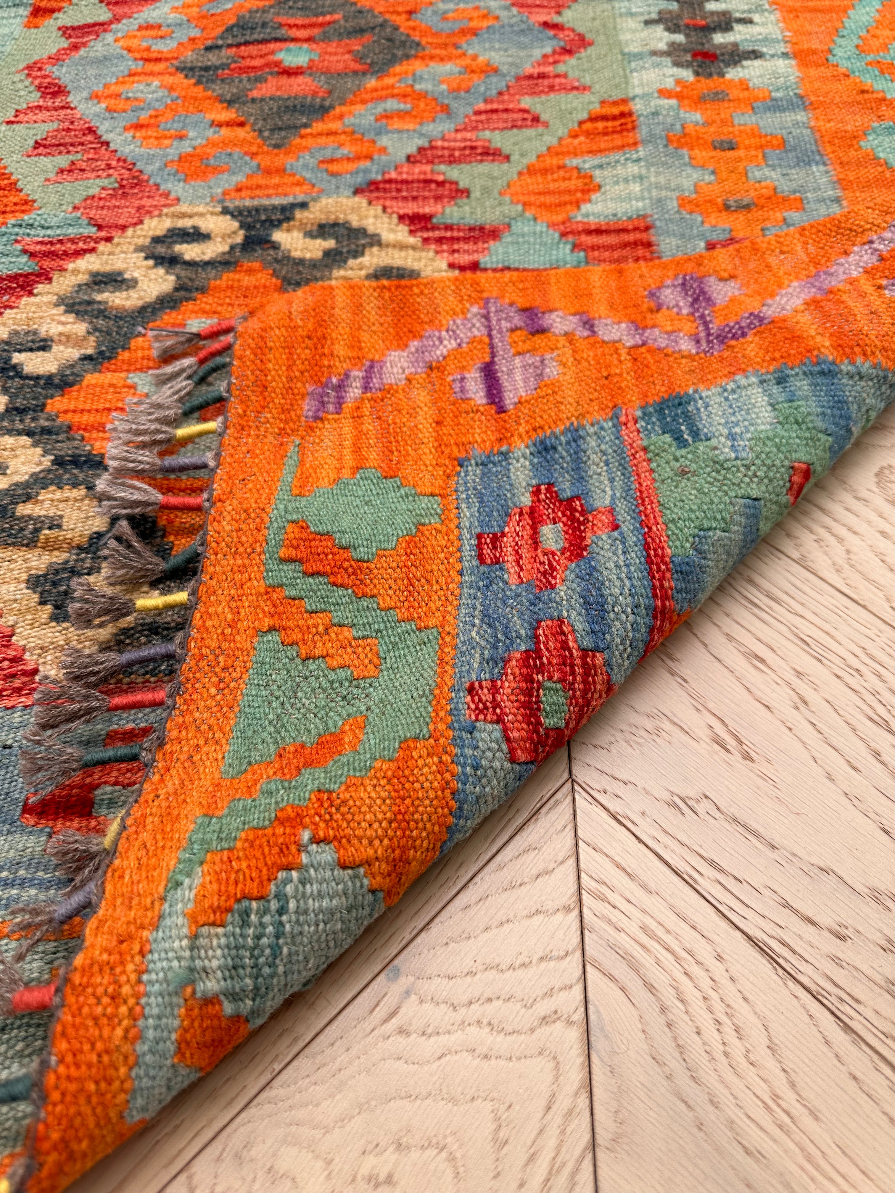 Chobi Afghan Handmade — 3.00 x 0.80