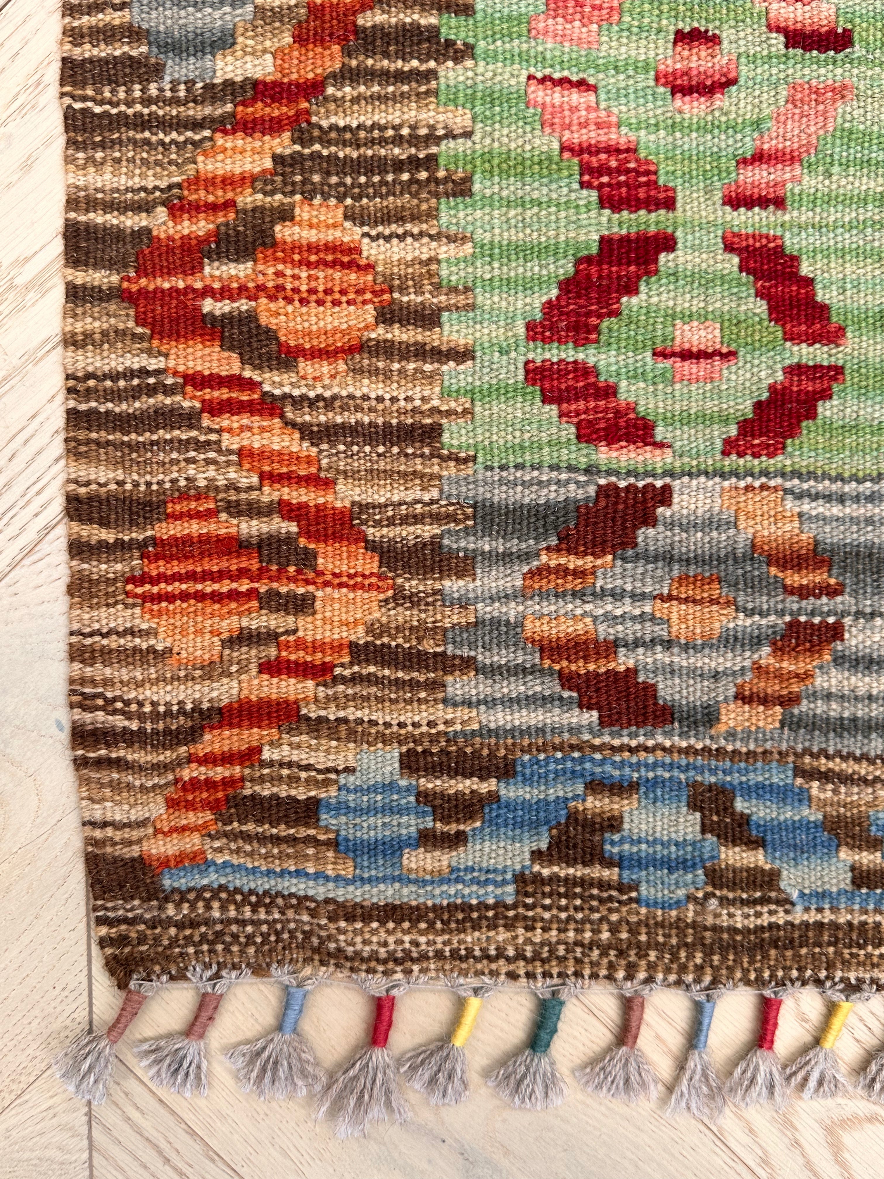 Chobi Afghan Handmade — 1.50 x 1.00