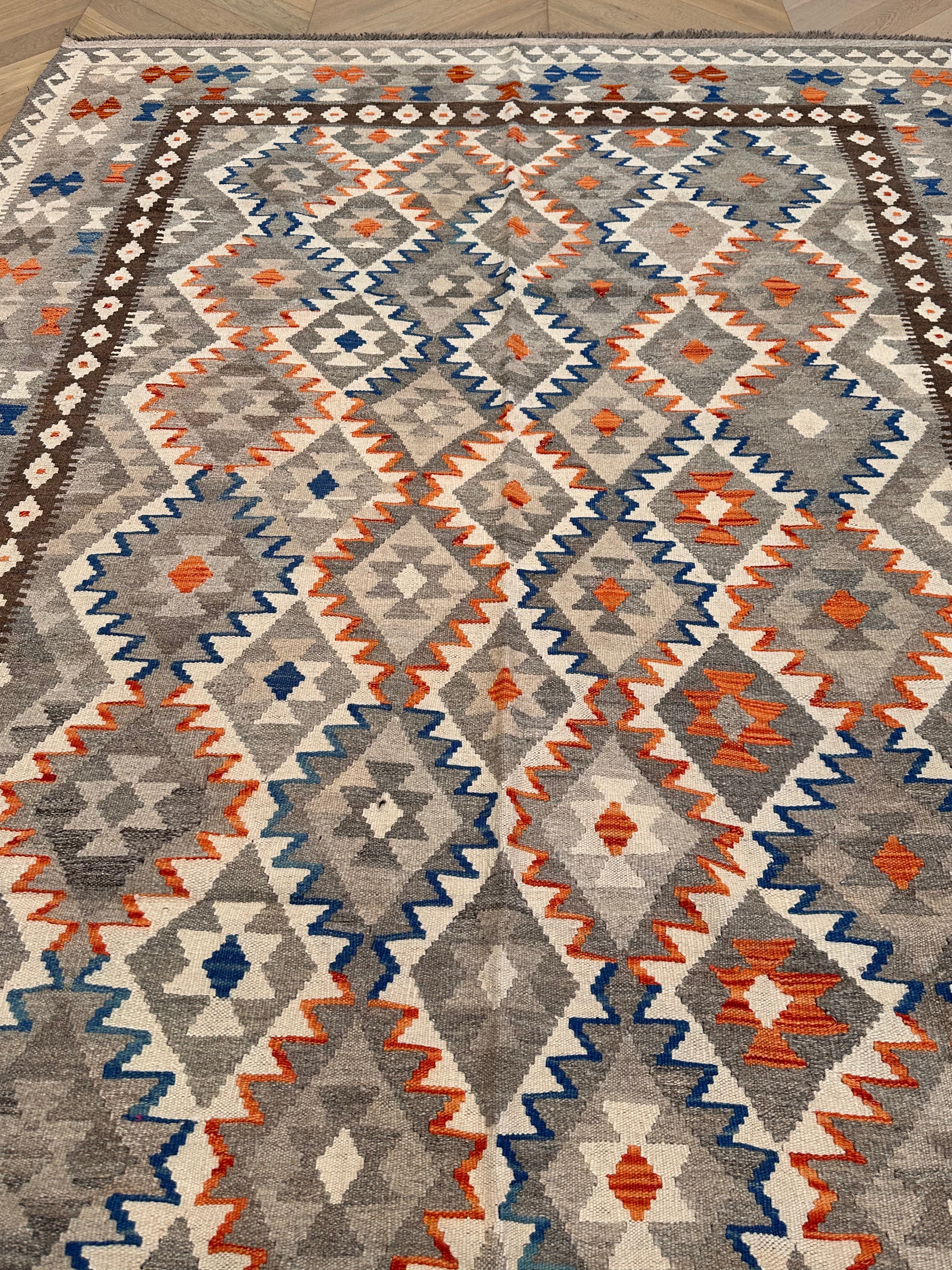 Chobi Afghan Handmade — 2.97 x 2.03