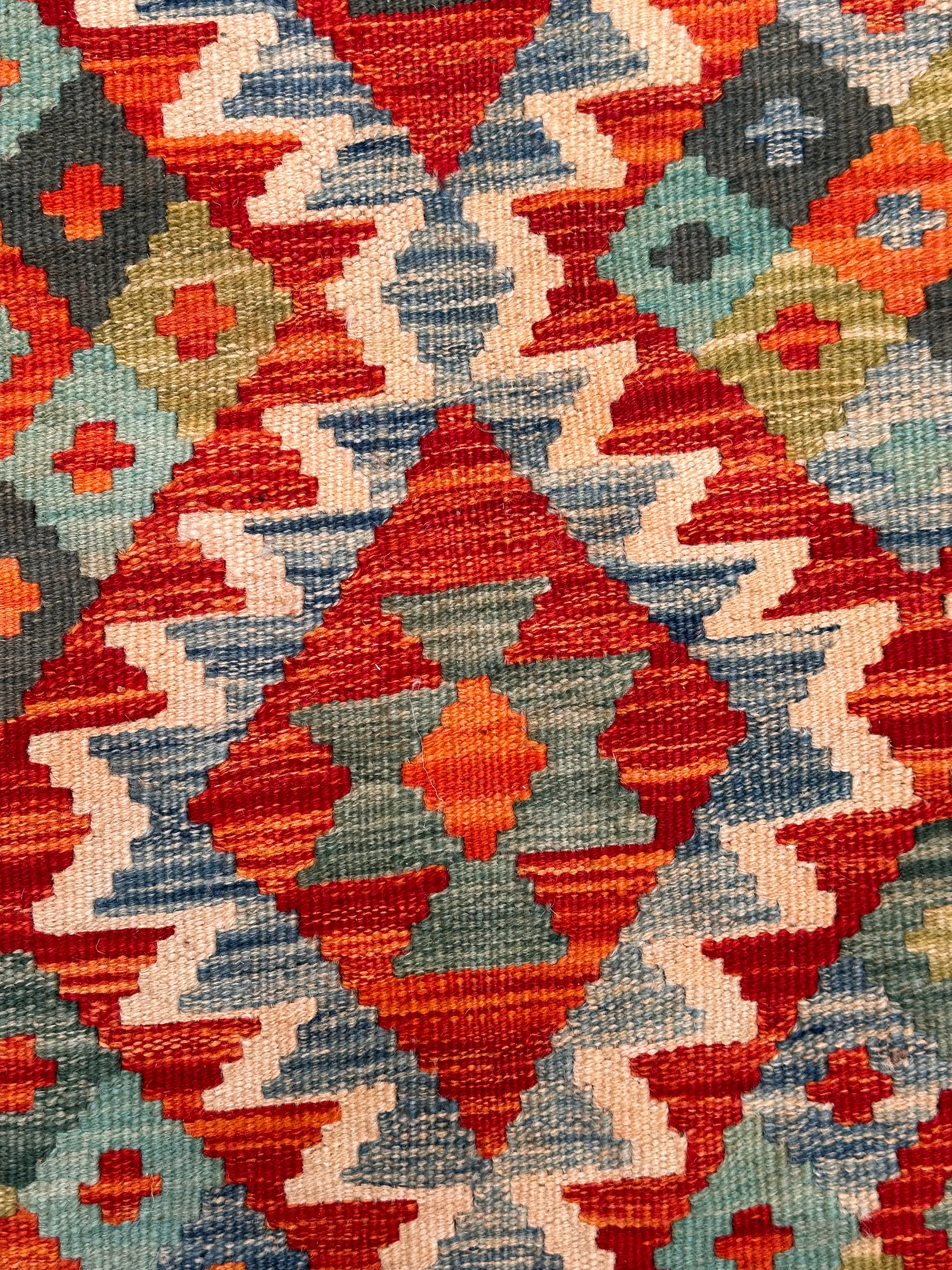 Chobi Afghan Handmade — 3.01 x 2.99