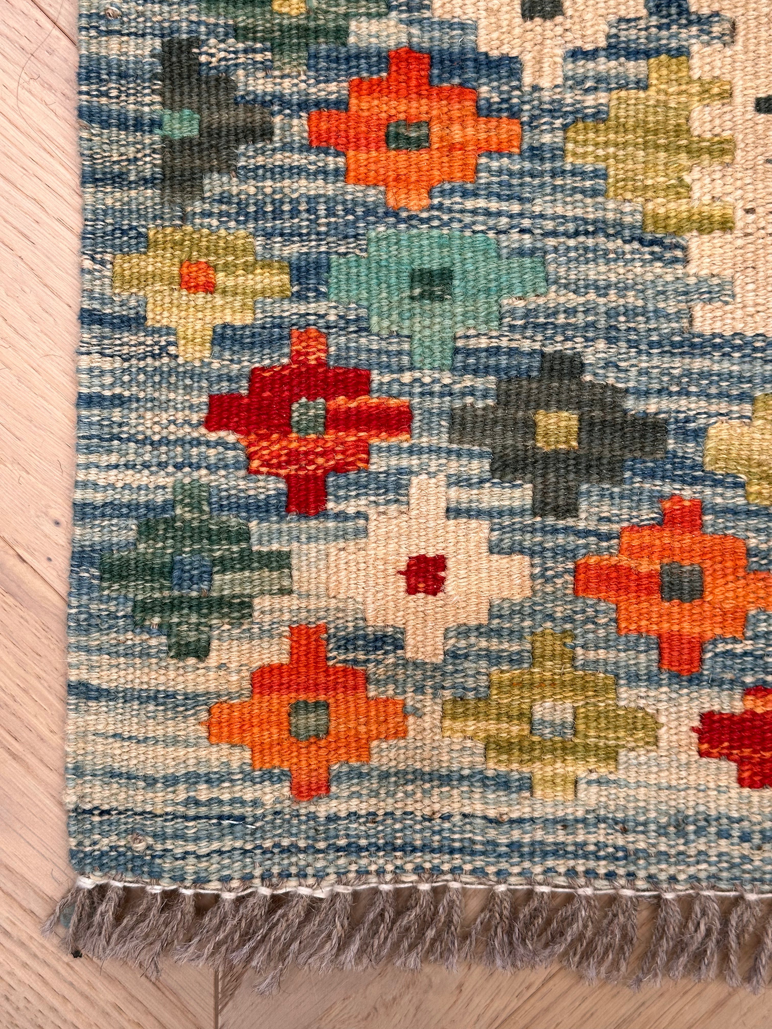 Chobi Afghan Handmade — 3.01 x 2.99