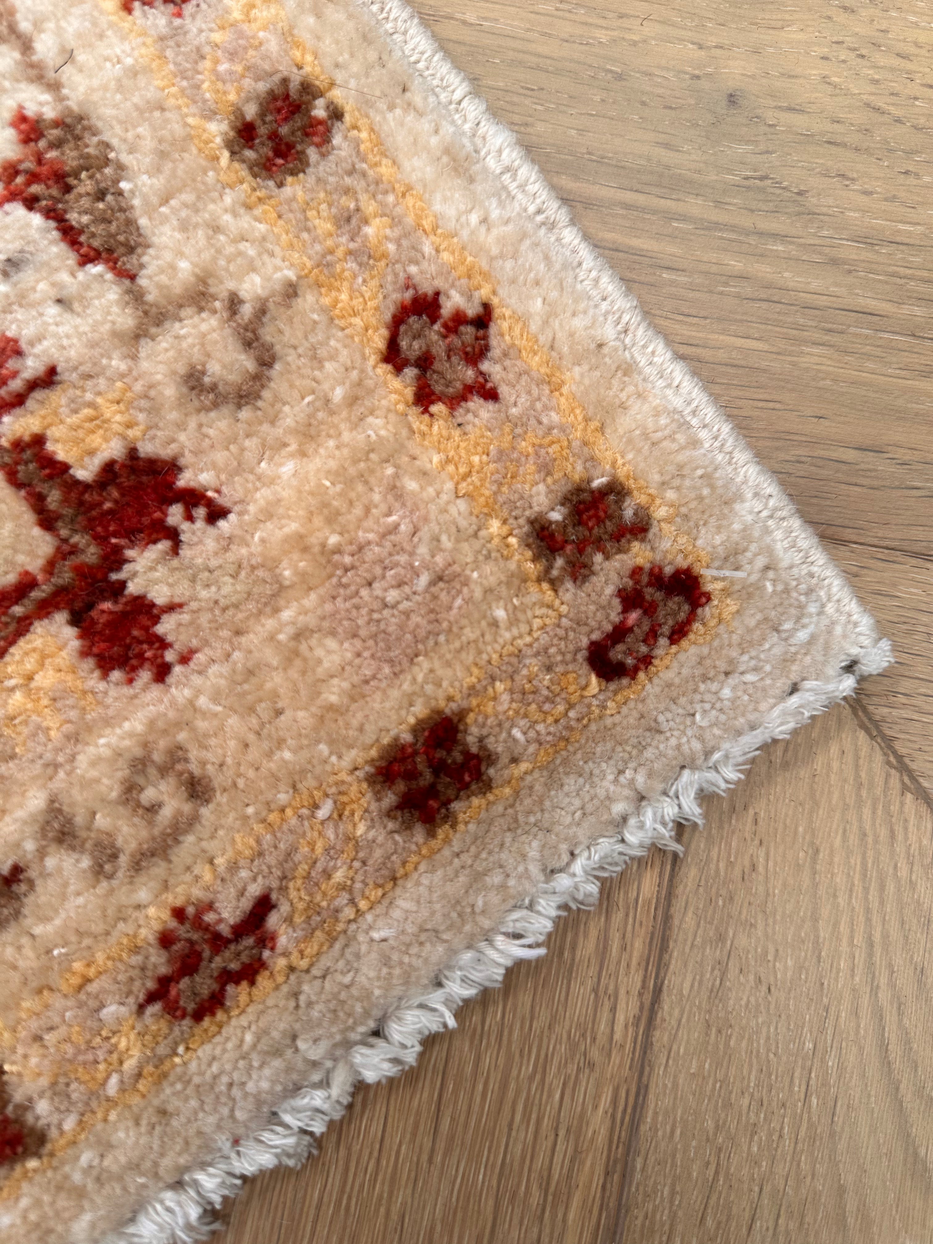 Chobi Afghan Handmade — 2.95 x 0.85