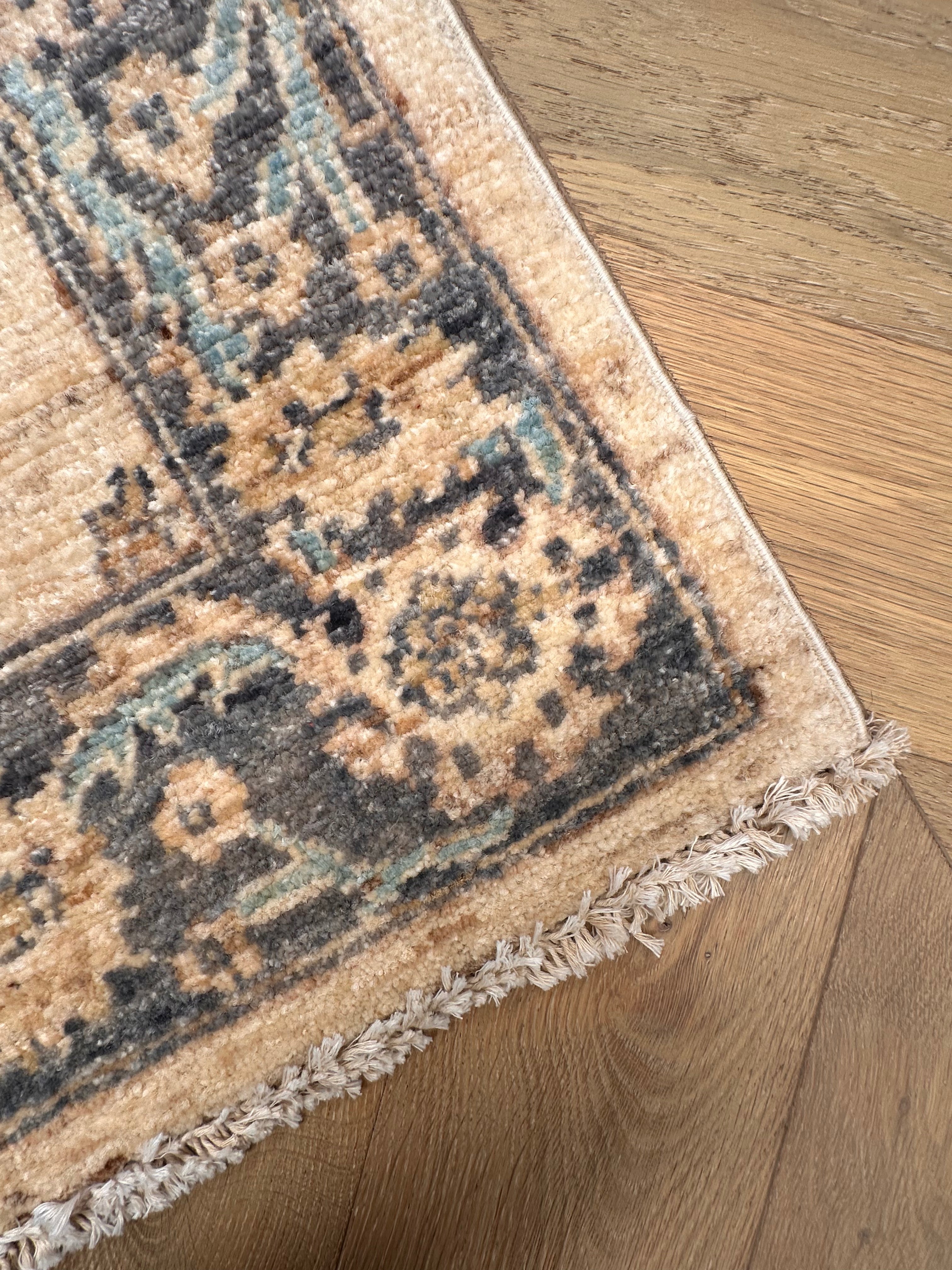 Chobi Afghan Handmade — 2.86 x 0.81