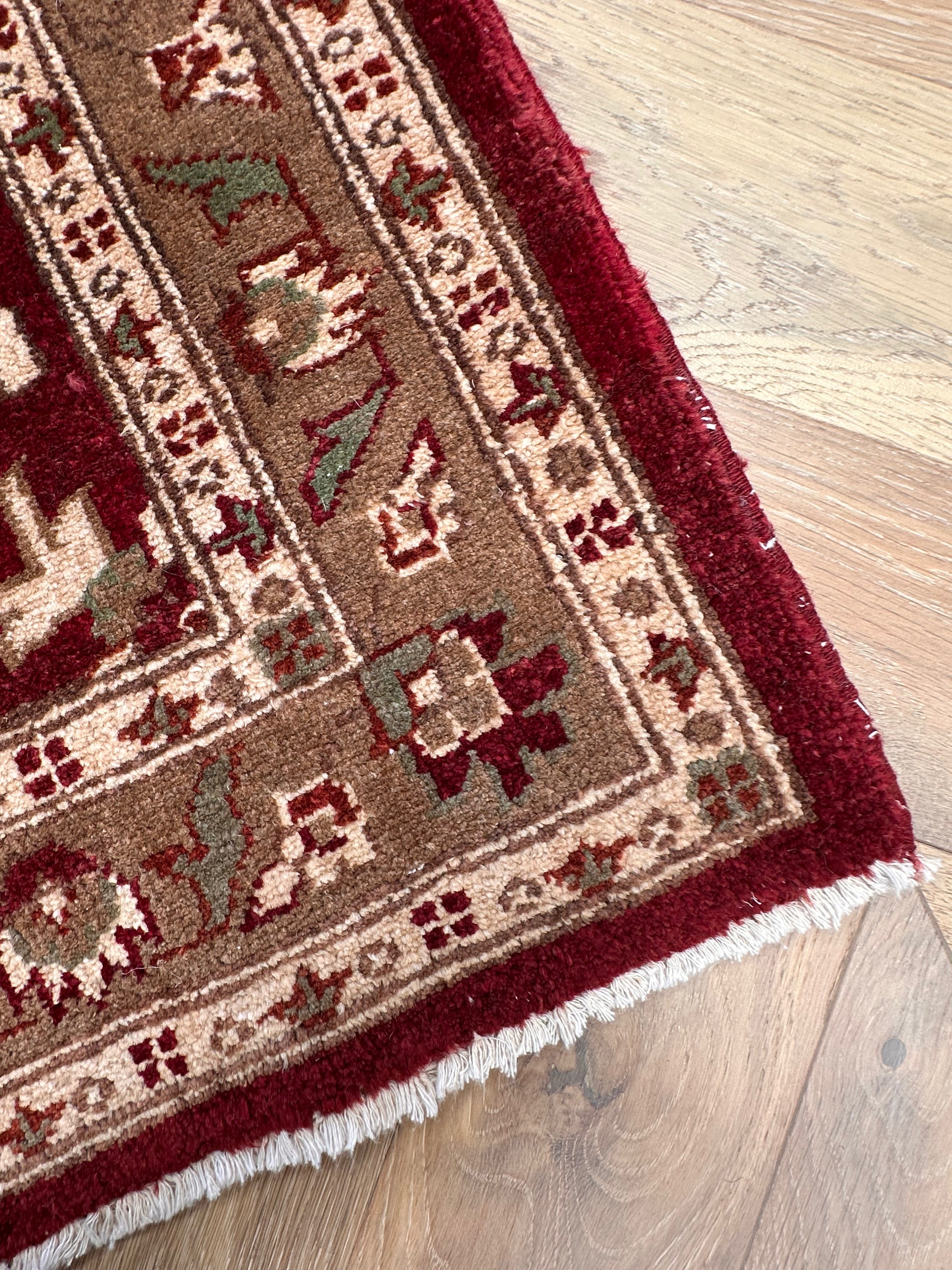 Chobi Afghan Handmade — 3.00 x 0.83