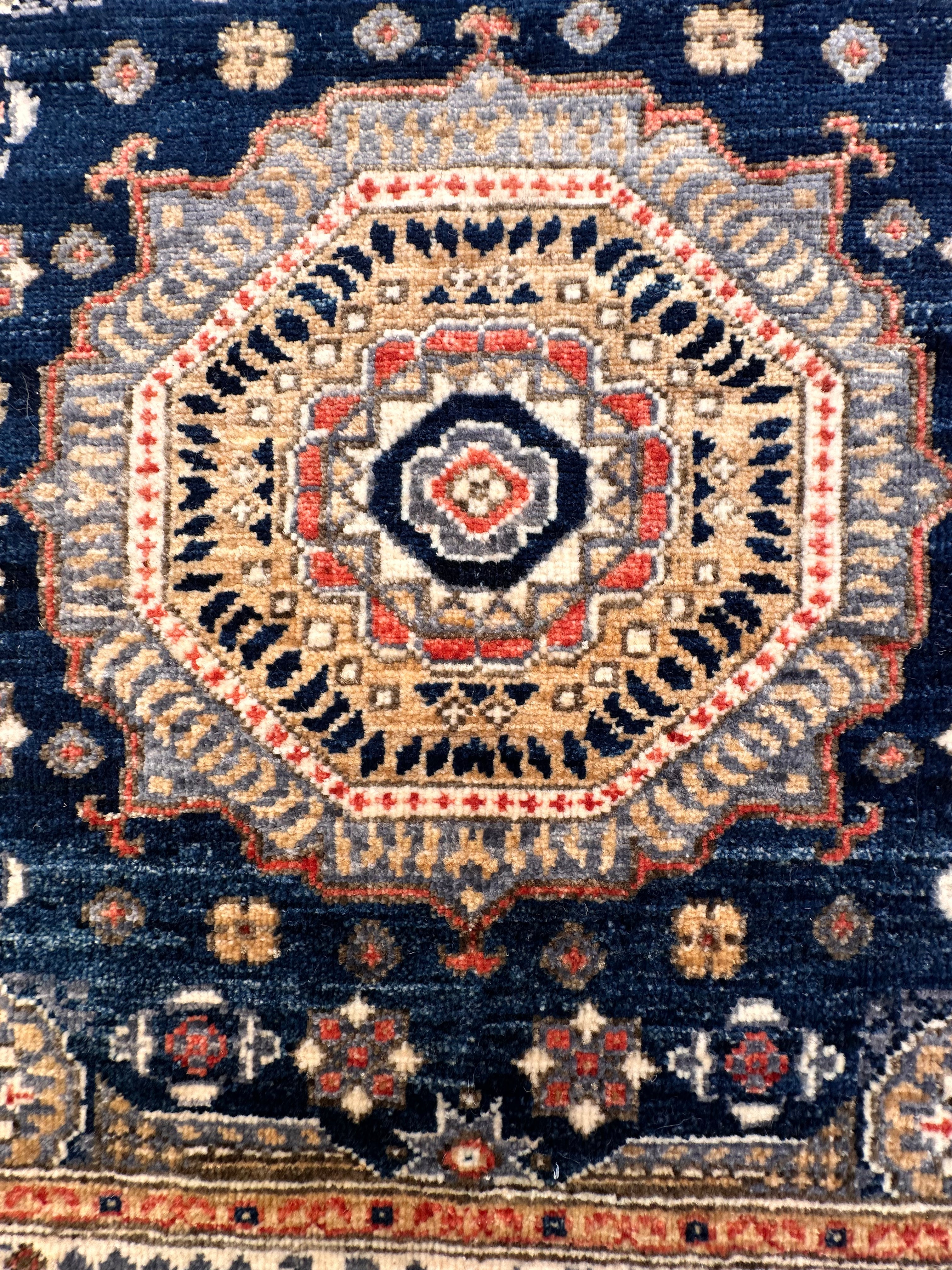Chobi Afghan Handmade — 3.00 x 0.87
