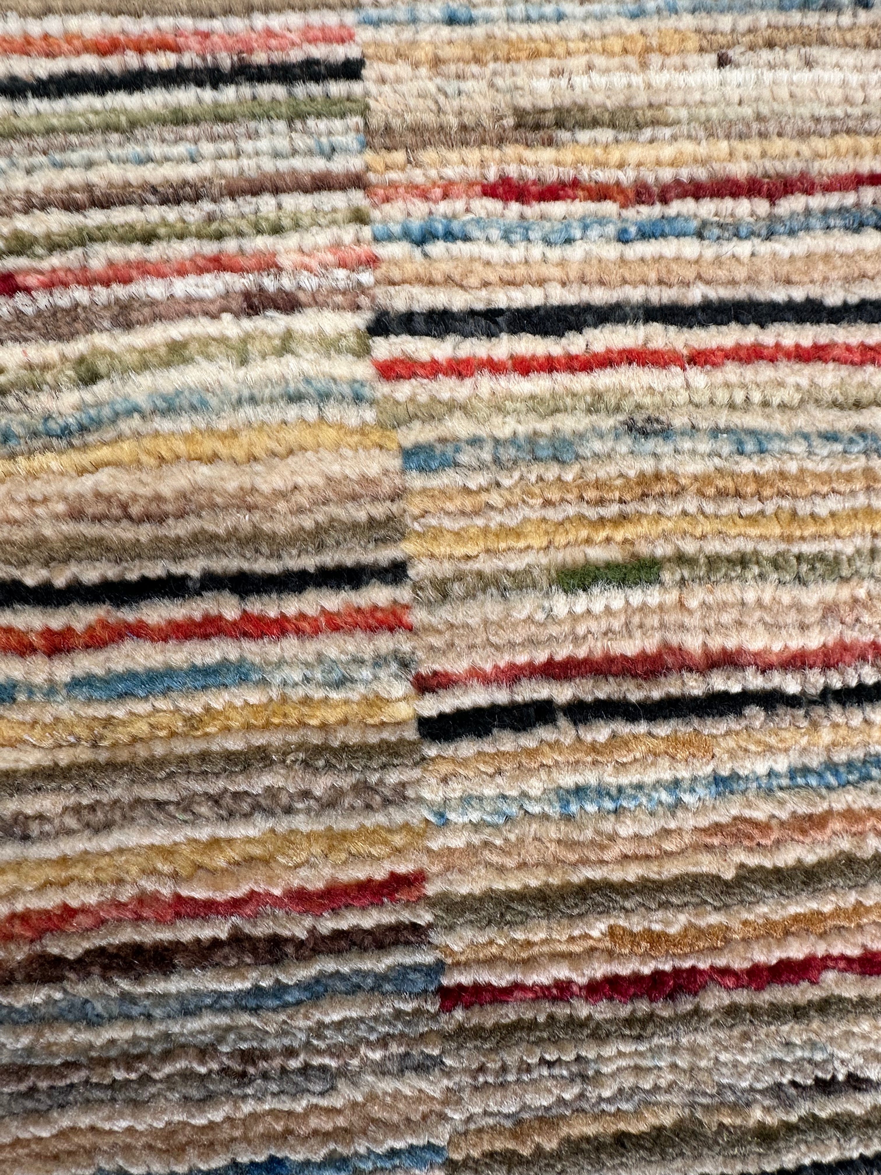 Handmade Gaba rug-runner — 2.51 x 0.73