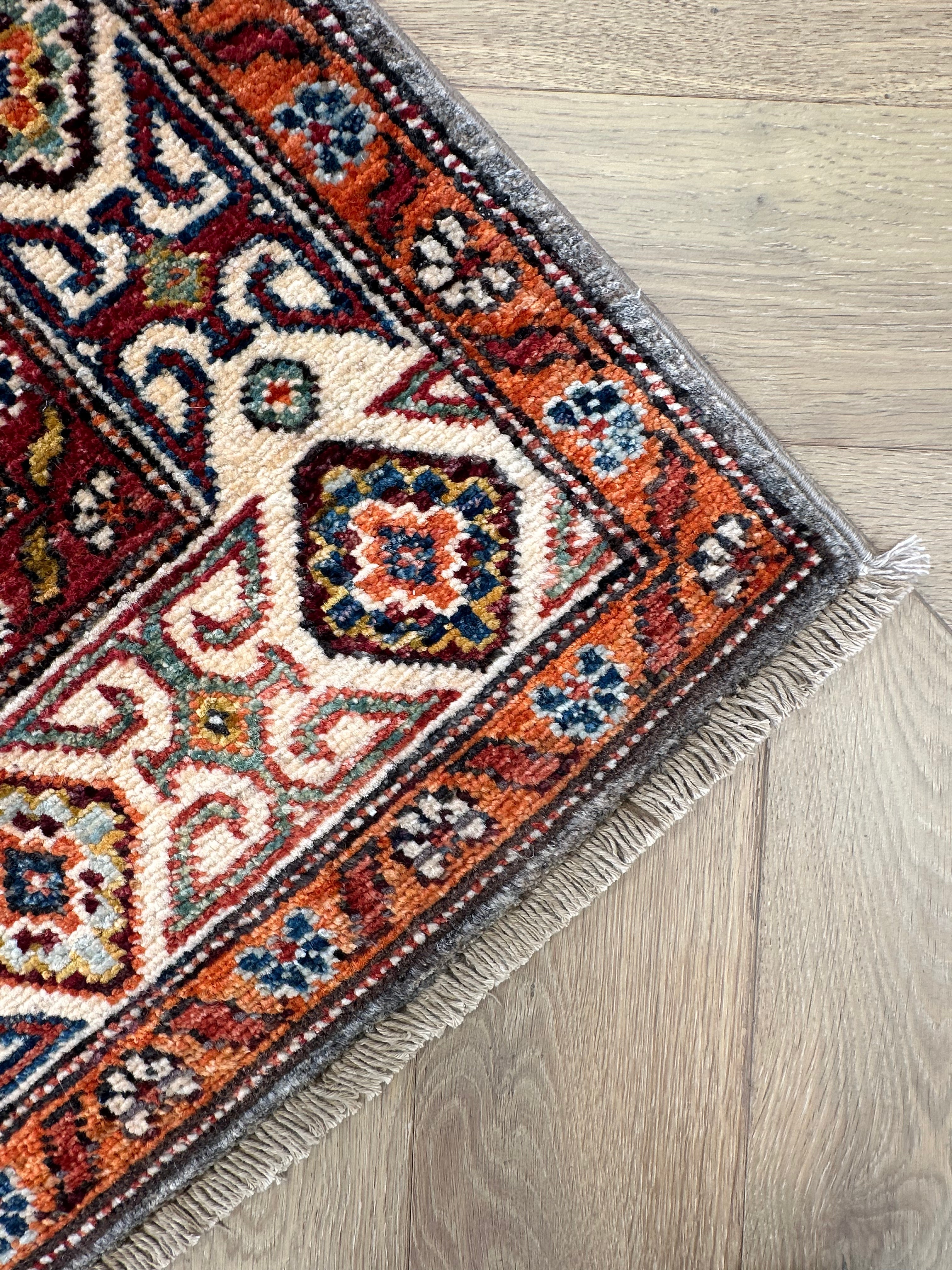 Kazak handmade runner — 2.95 x 0.80