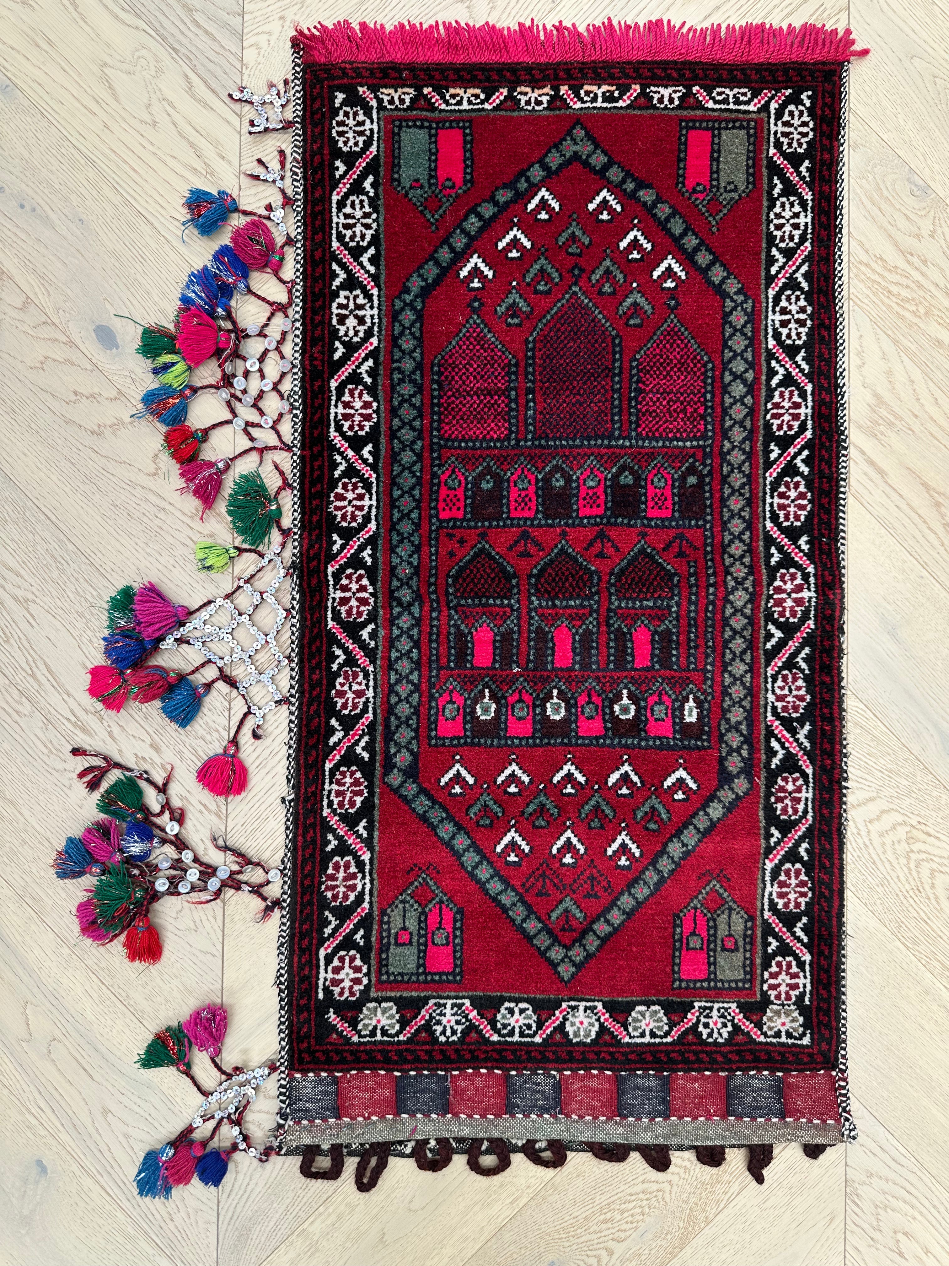 Afghan Handmade — 0.95 x 0.50