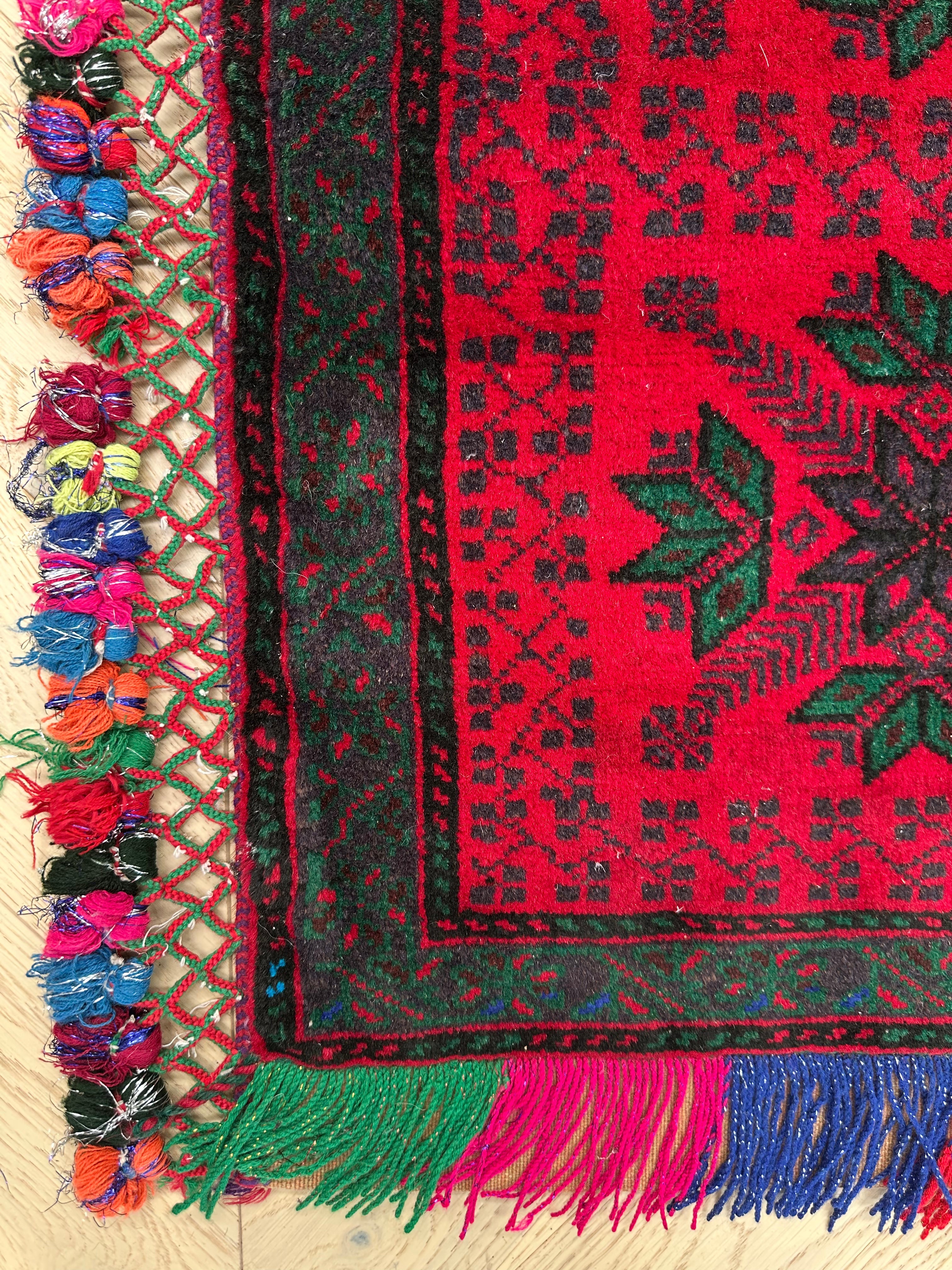 Afghan Handmade — 0.84 x 0.54