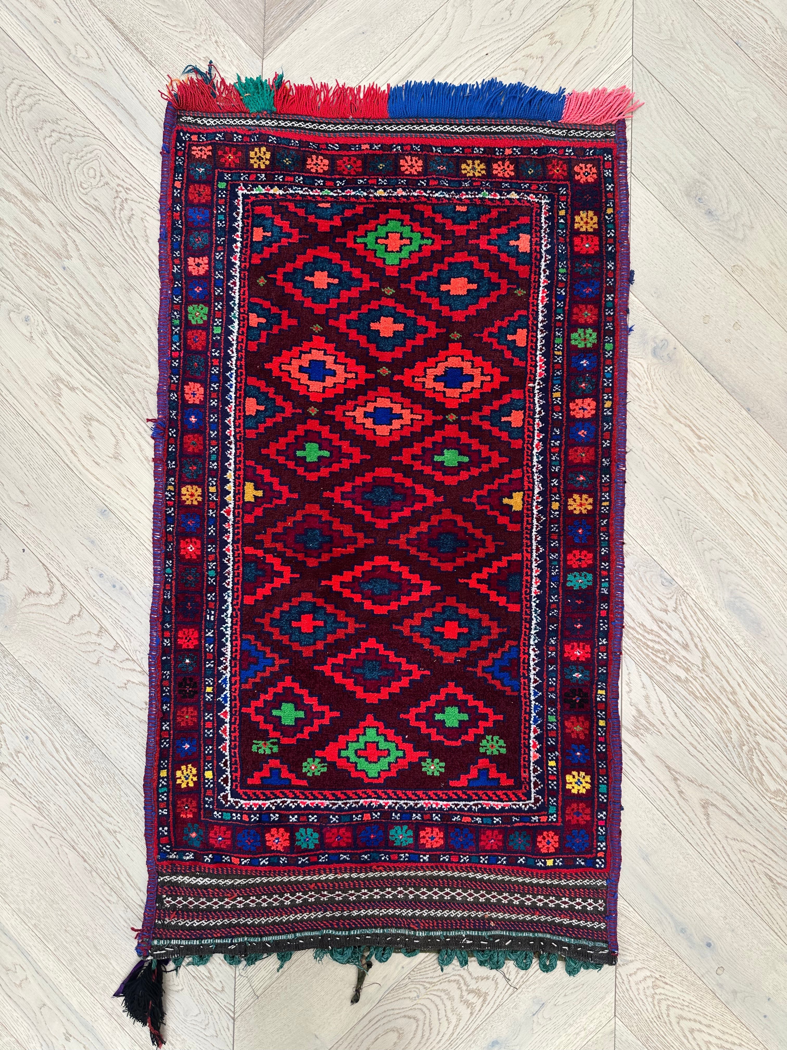 Afghan Handmade — 1.24 x 0.70