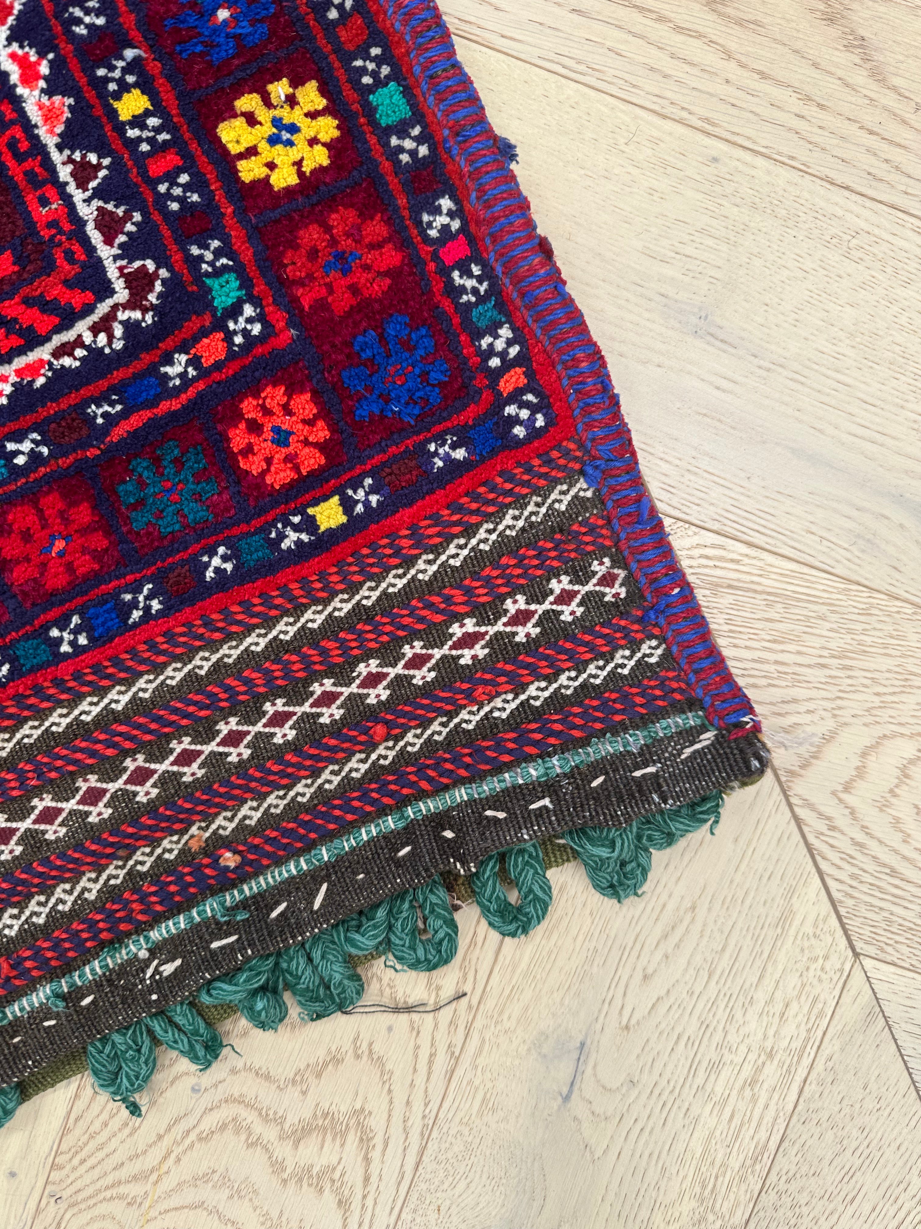 Afghan Handmade — 1.24 x 0.70