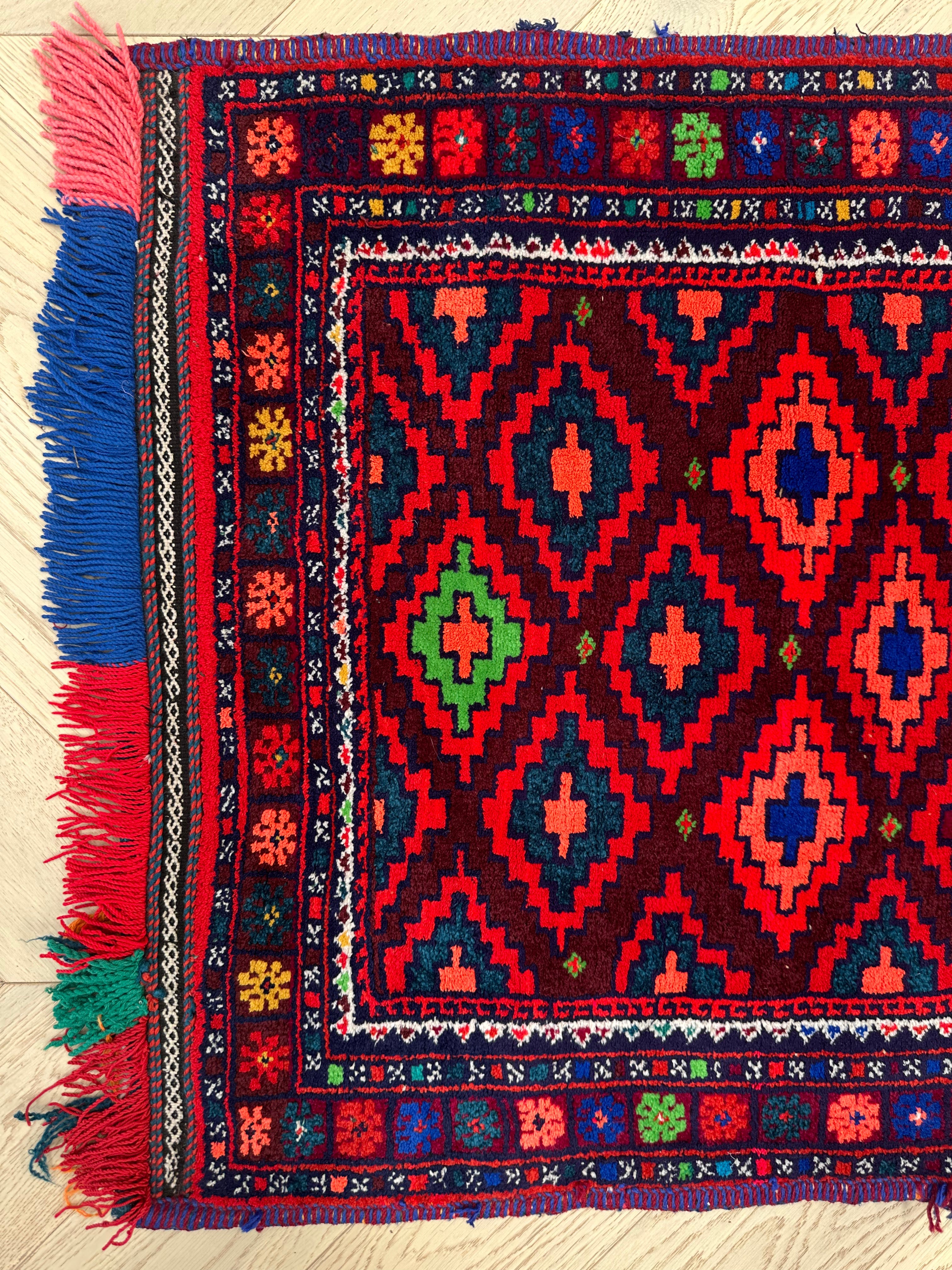 Afghan Handmade — 1.24 x 0.70