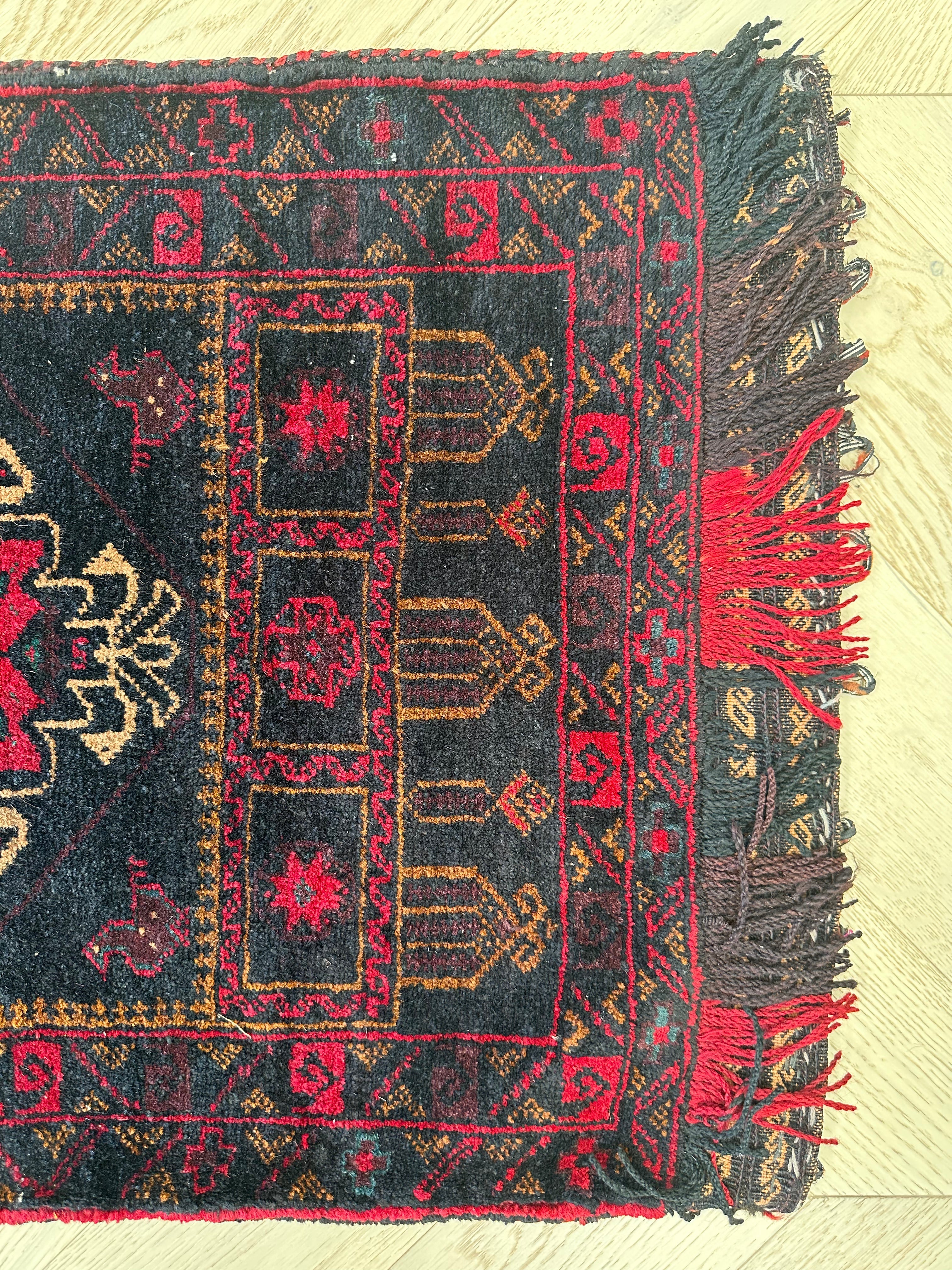 Afghan Handmade — 1.07 x 0.57