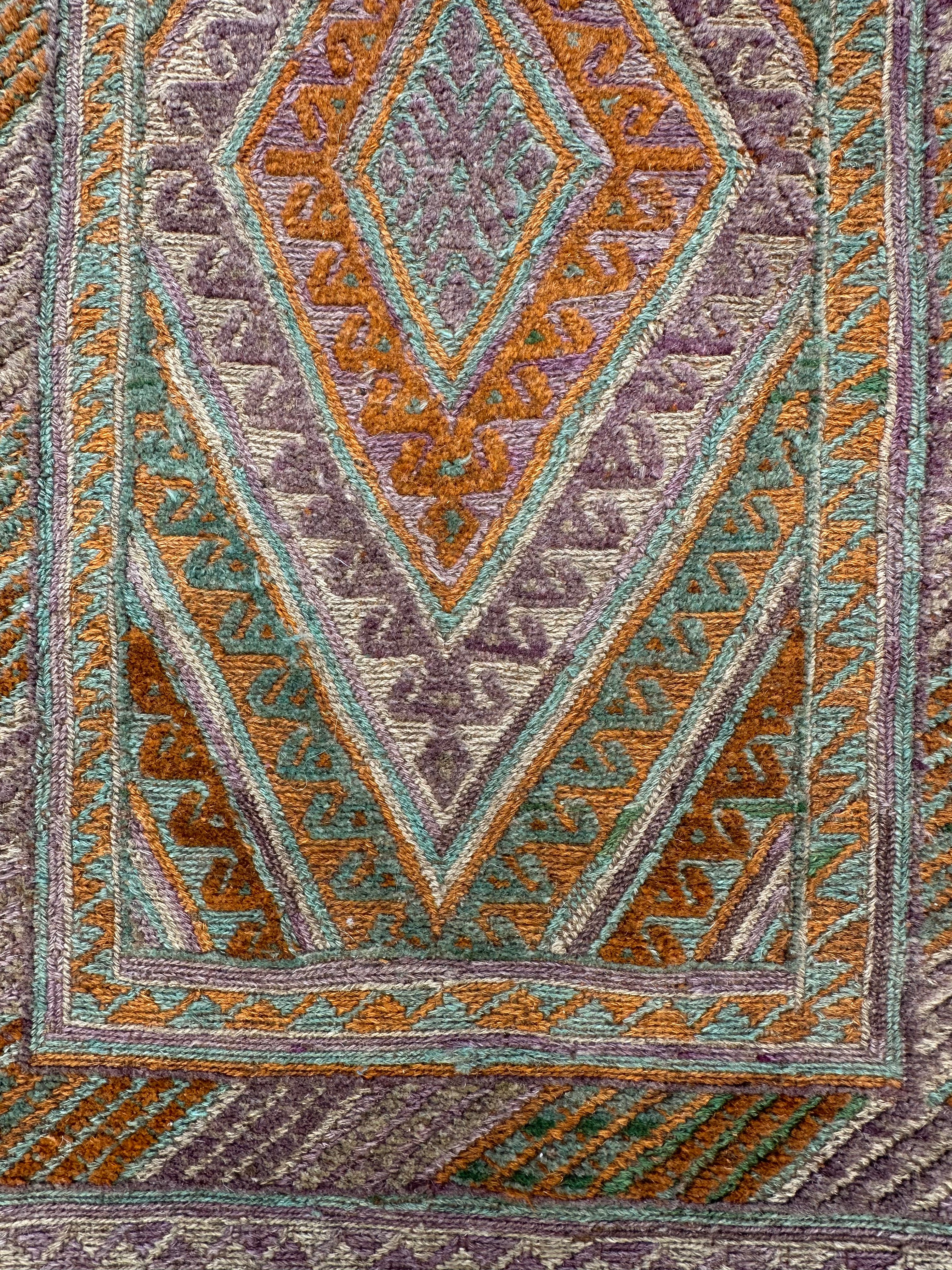 HANDMADE AFGHAN MUSHWANI KILIM | CM|