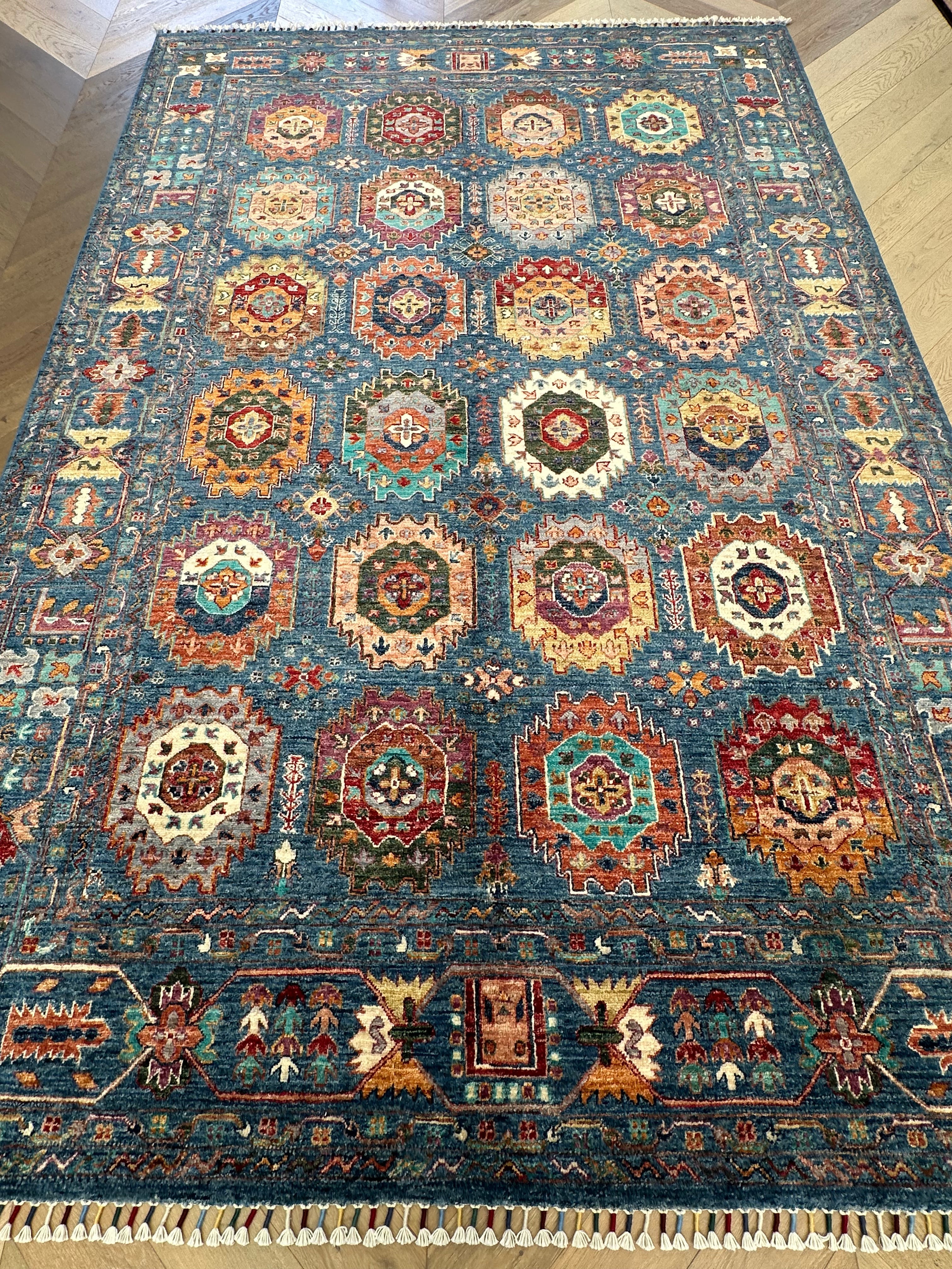 Chobi Afghan Handmade — 3.05 x 2.01