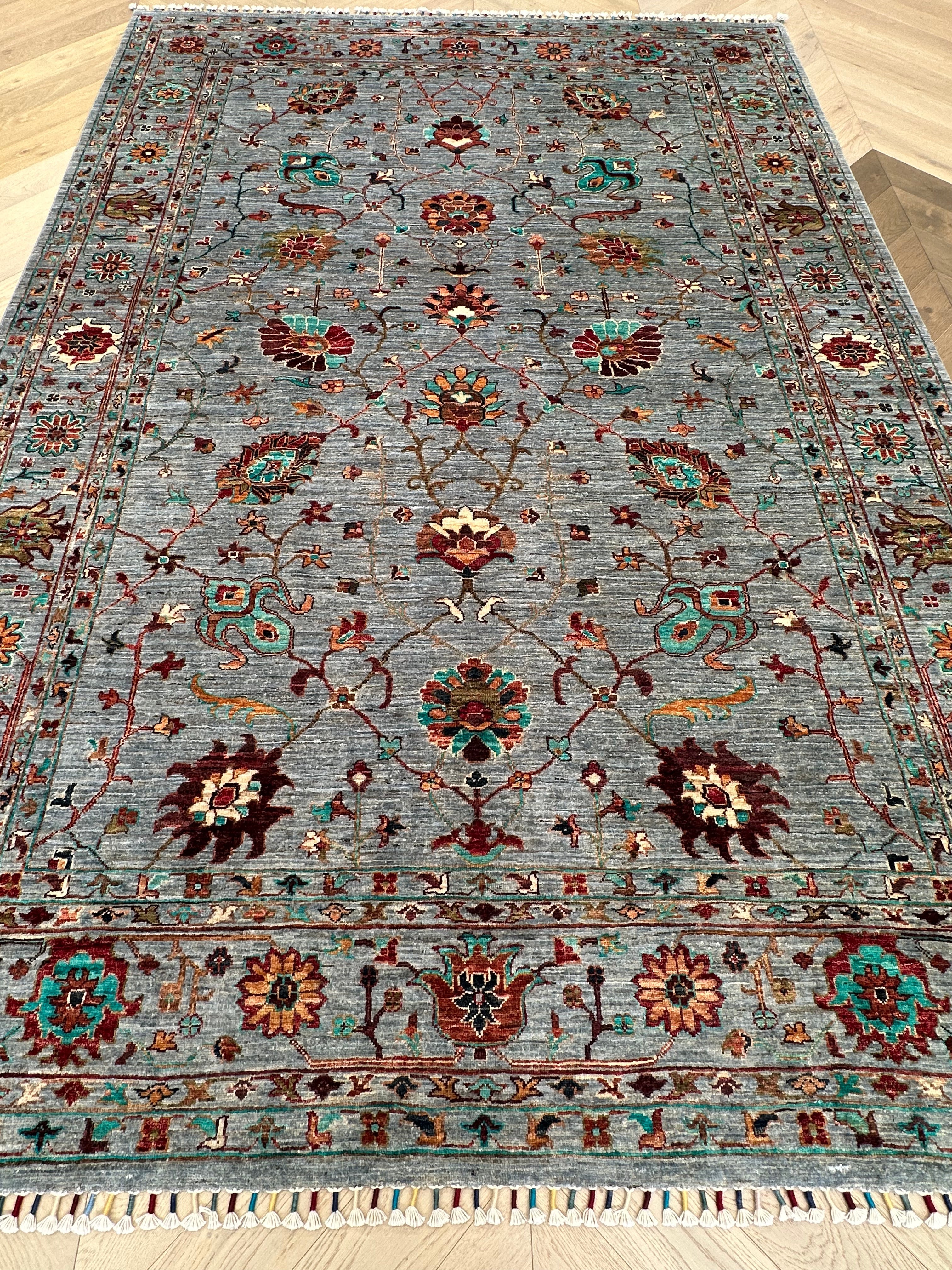 Chobi Afghan Handmade — 3.06 x 2.12
