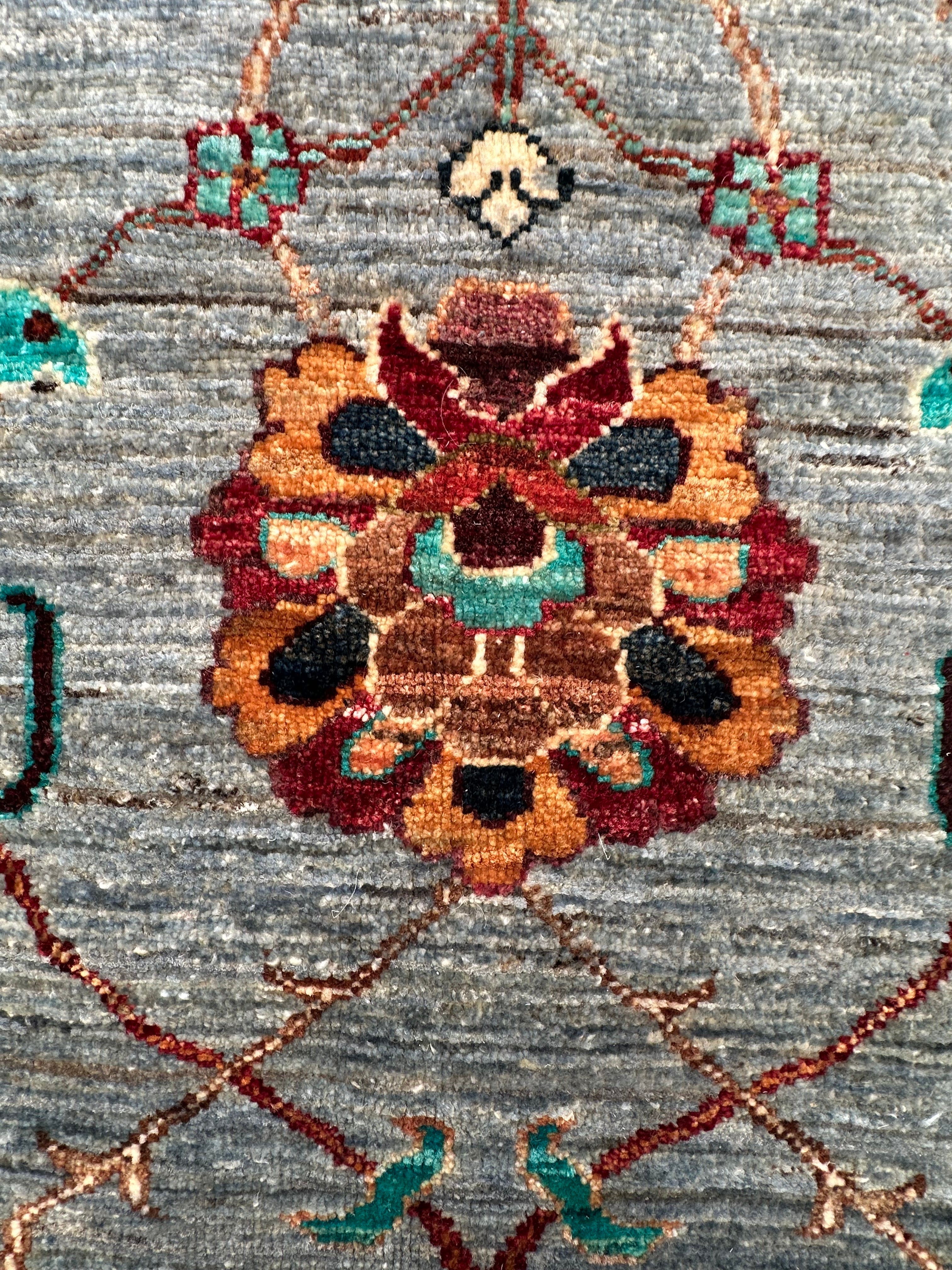 Chobi Afghan Handmade — 3.06 x 2.12