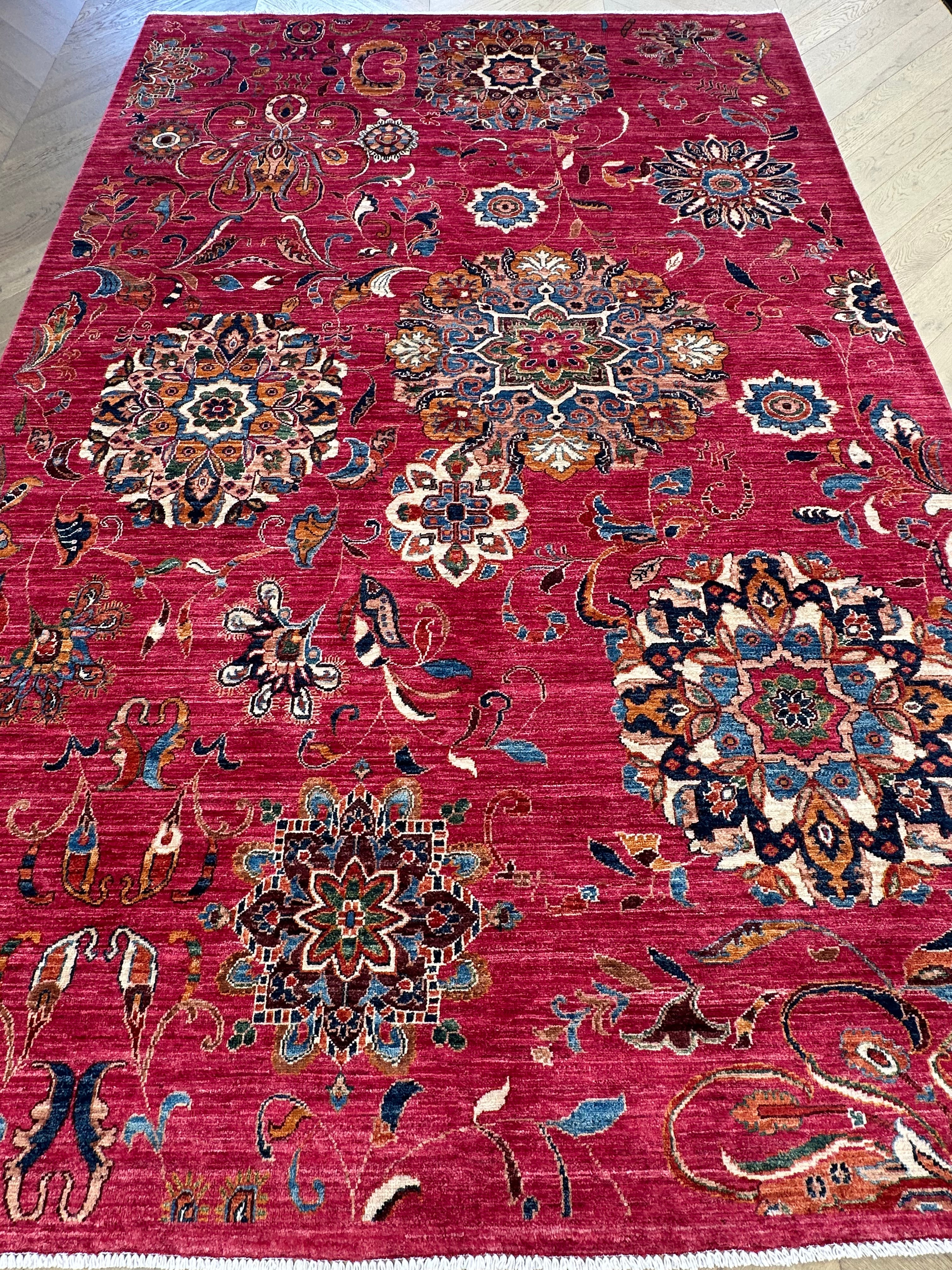 Chobi Afghan Handmade — 3.00 x 2.00