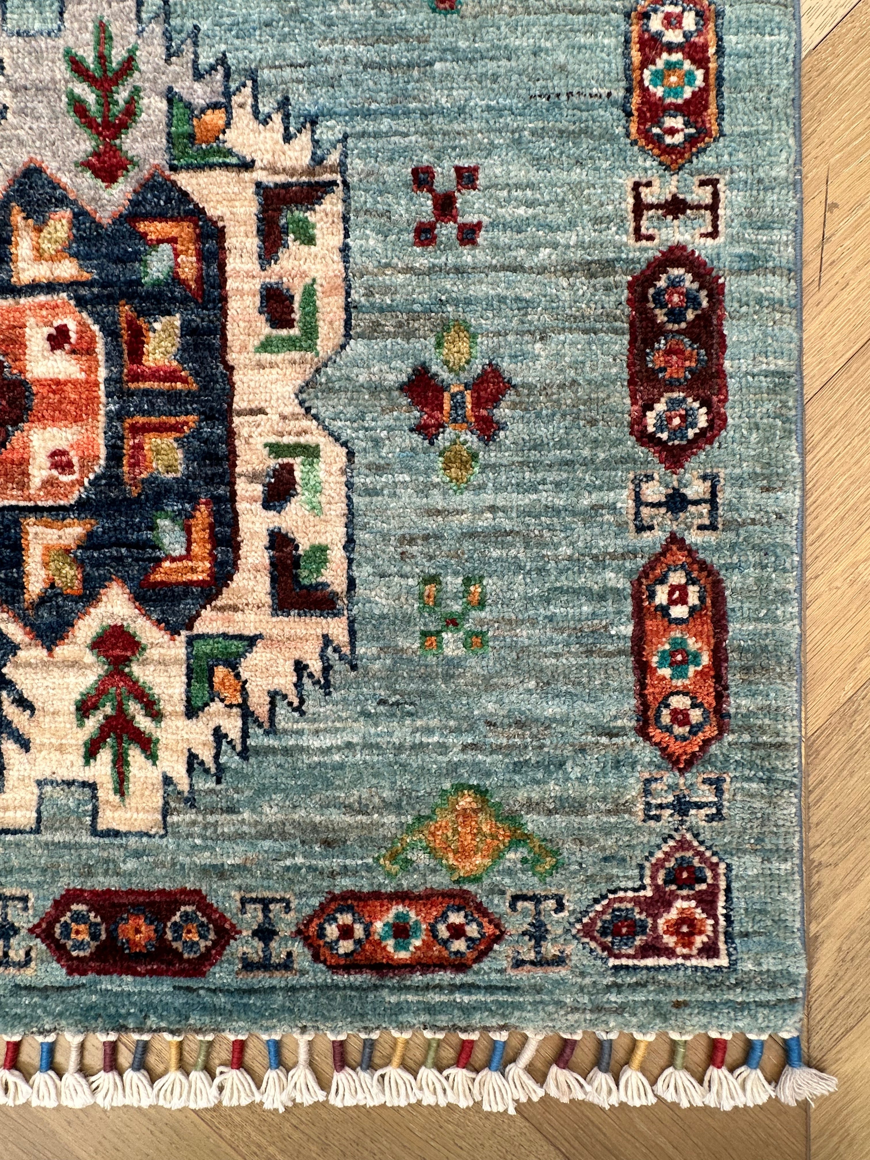 Chobi Afghan Handmade — 2.90 x 2.04