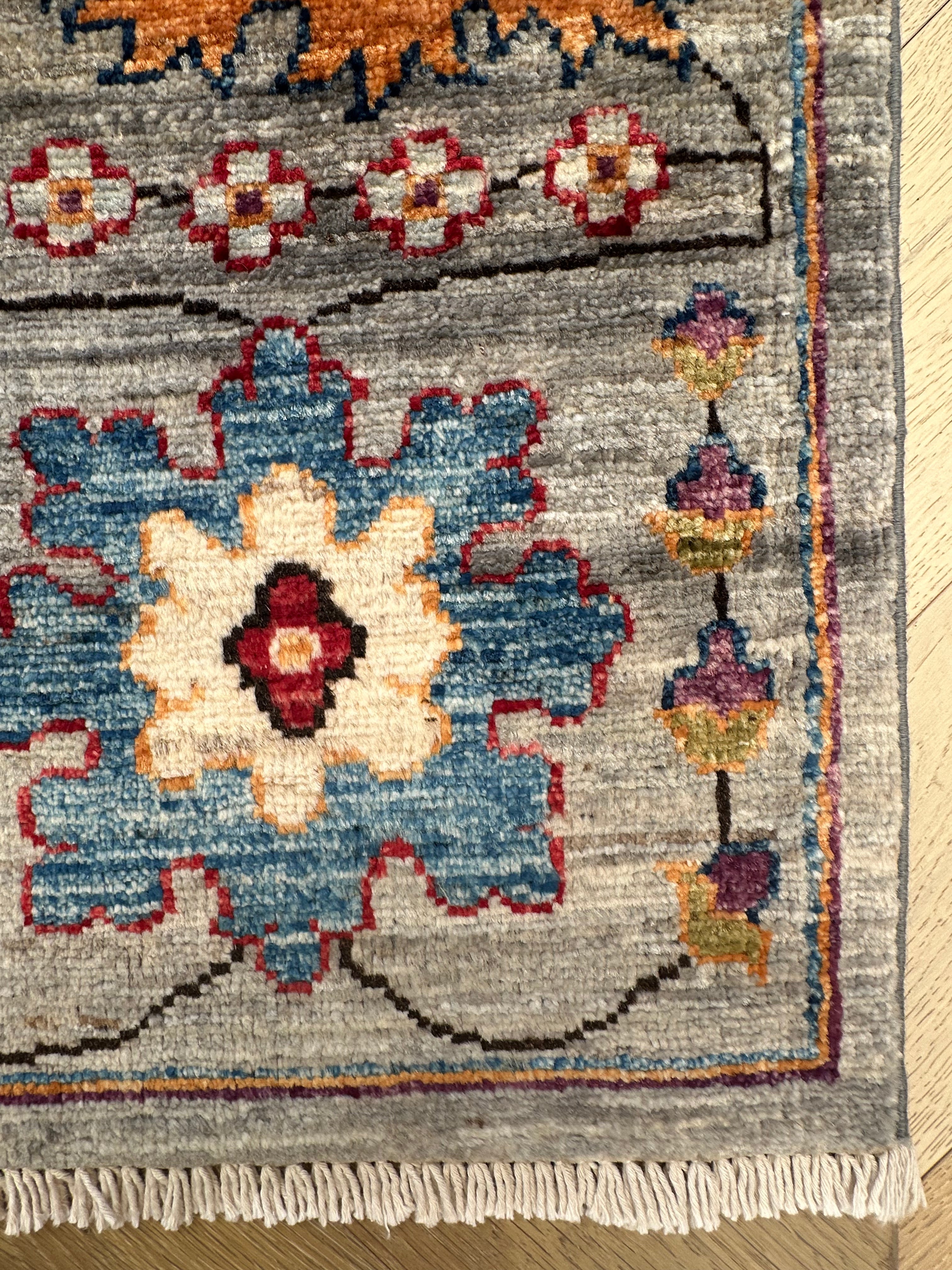 Chobi Afghan Handmade — 2.67 x 1.85