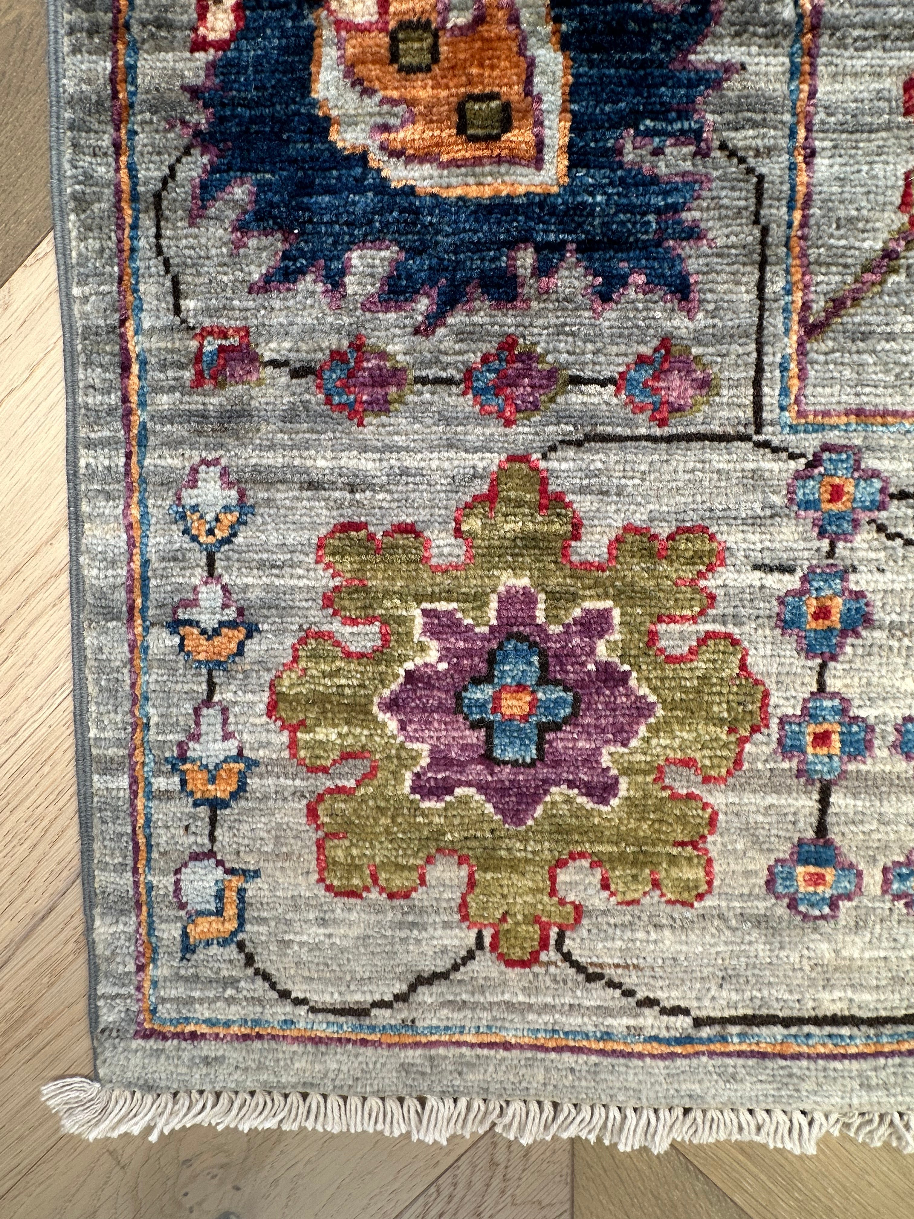Chobi Afghan Handmade — 2.67 x 1.85
