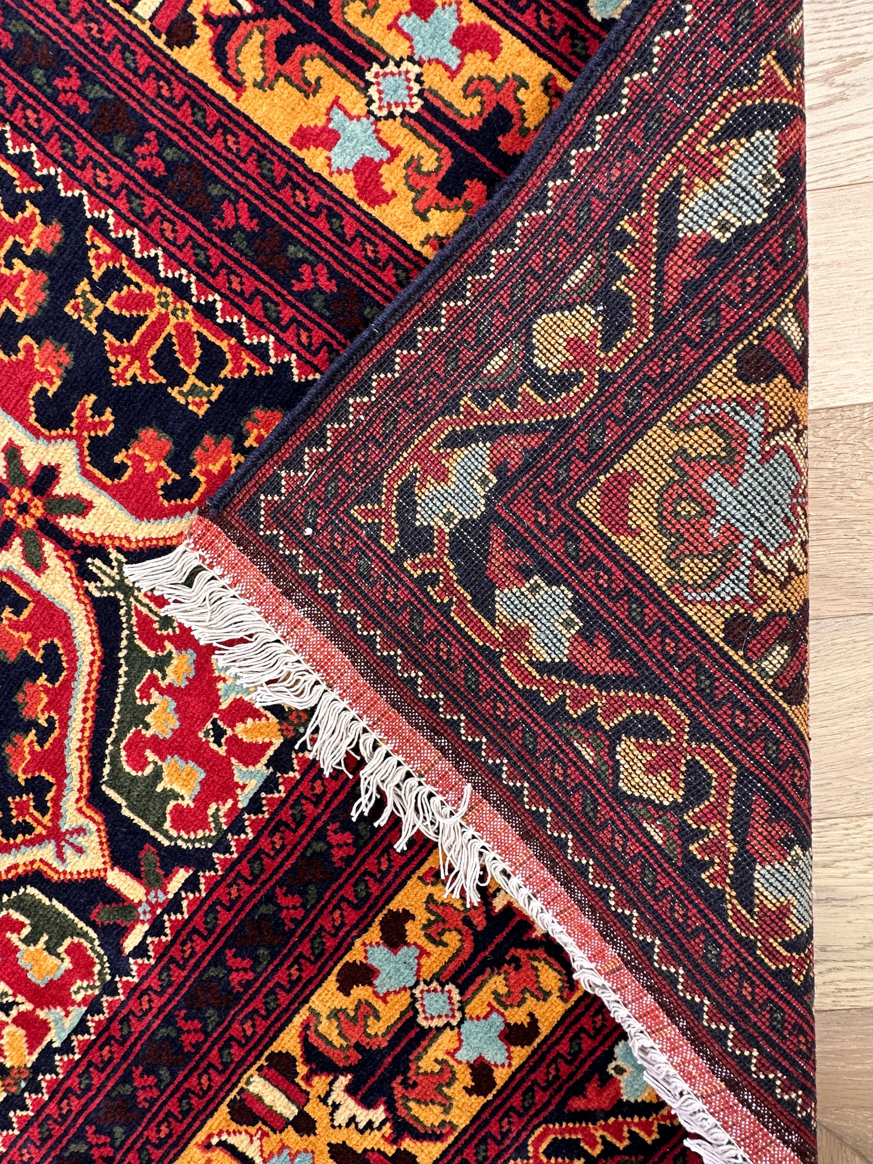 Afghan handmade rug,Chobi. Size:316x205 cm