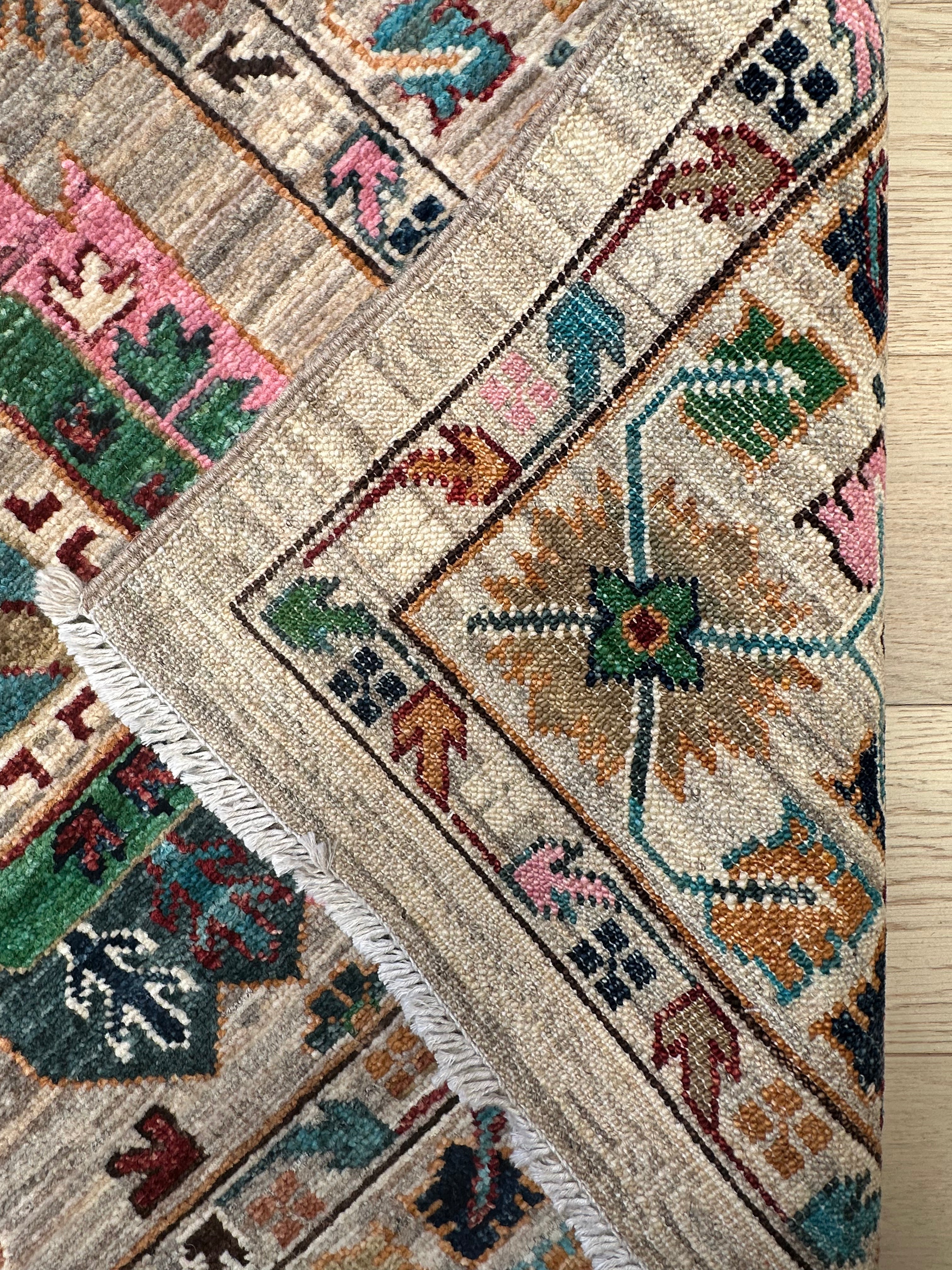 Afghan handmade rug,Chobi. Size:233x167 cm