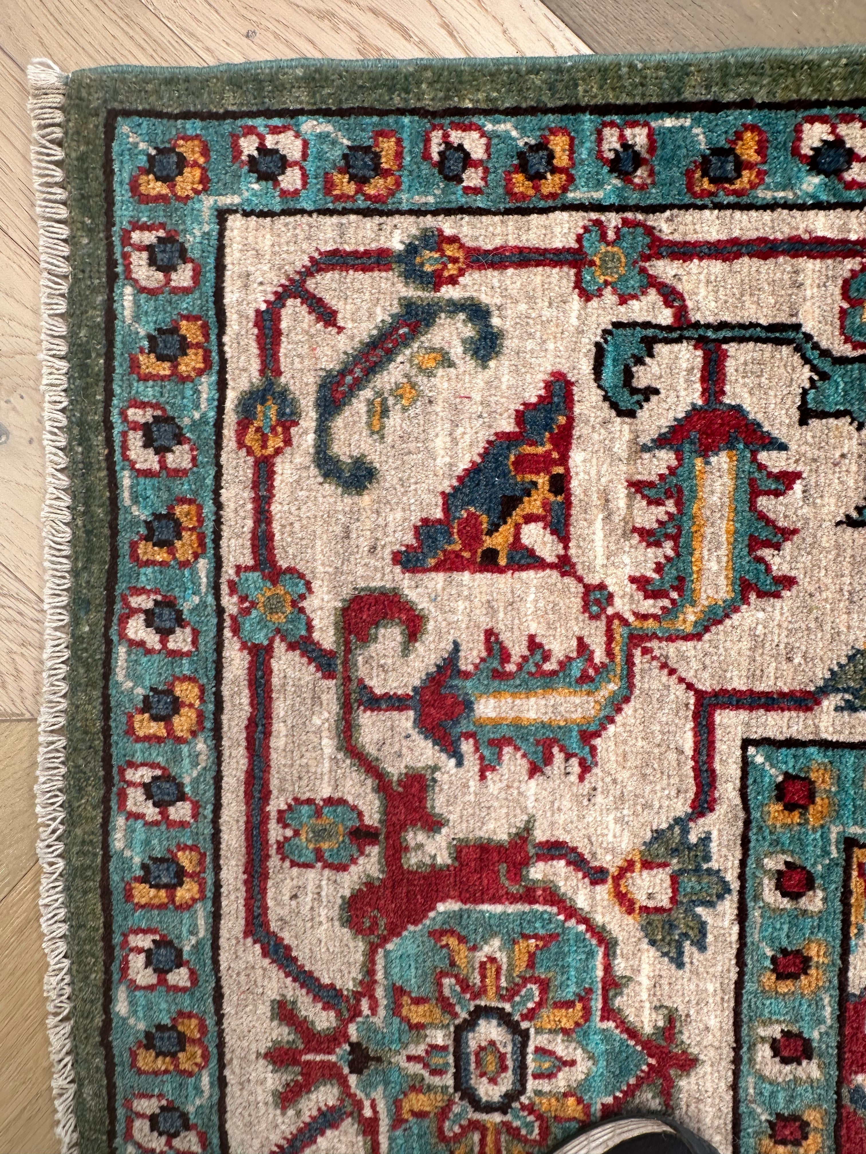 Afghan Handmade — 3.07 x 1.92