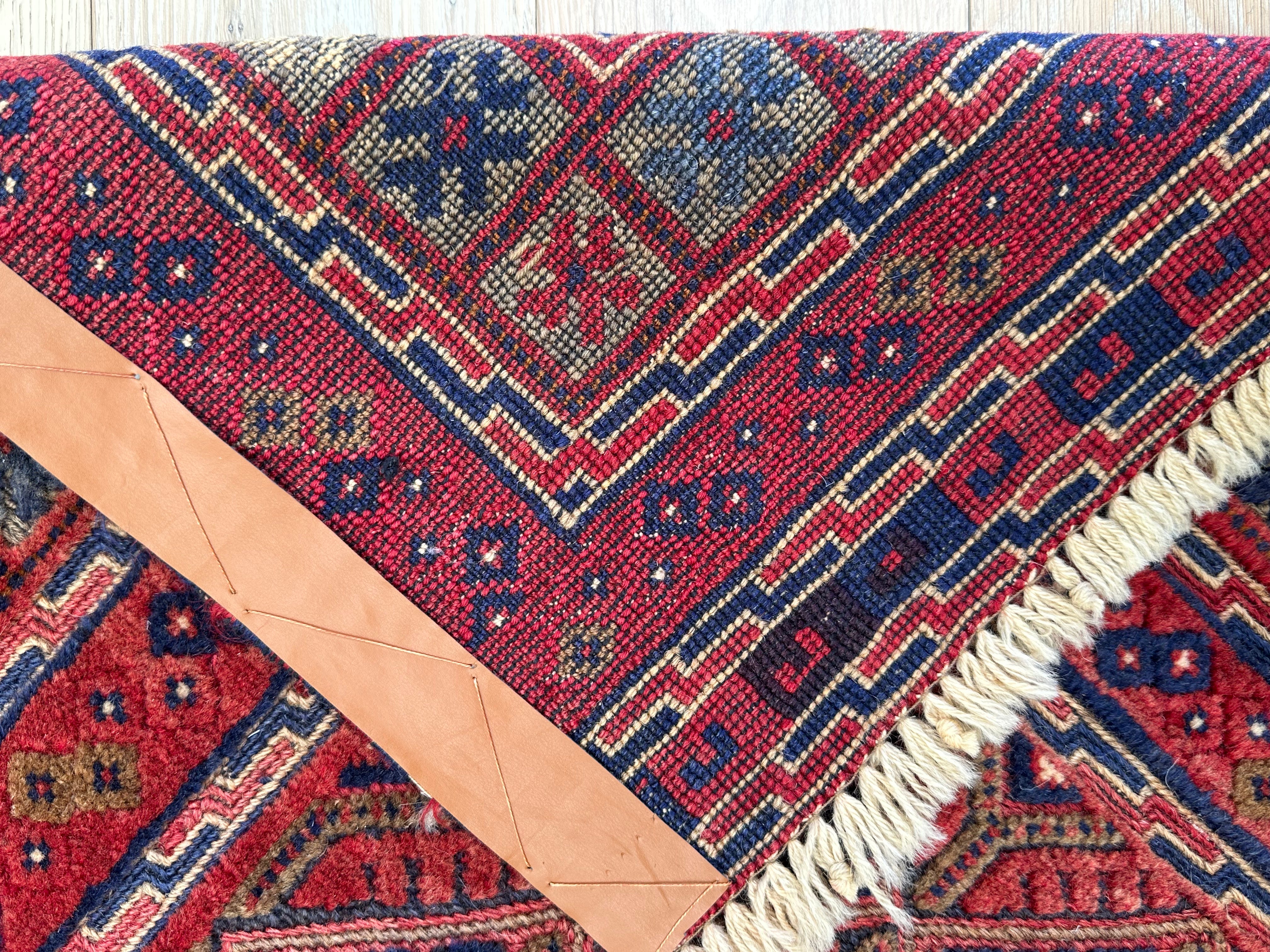 HANDMADE AFGHAN MUSHWANI KILIM | CM|