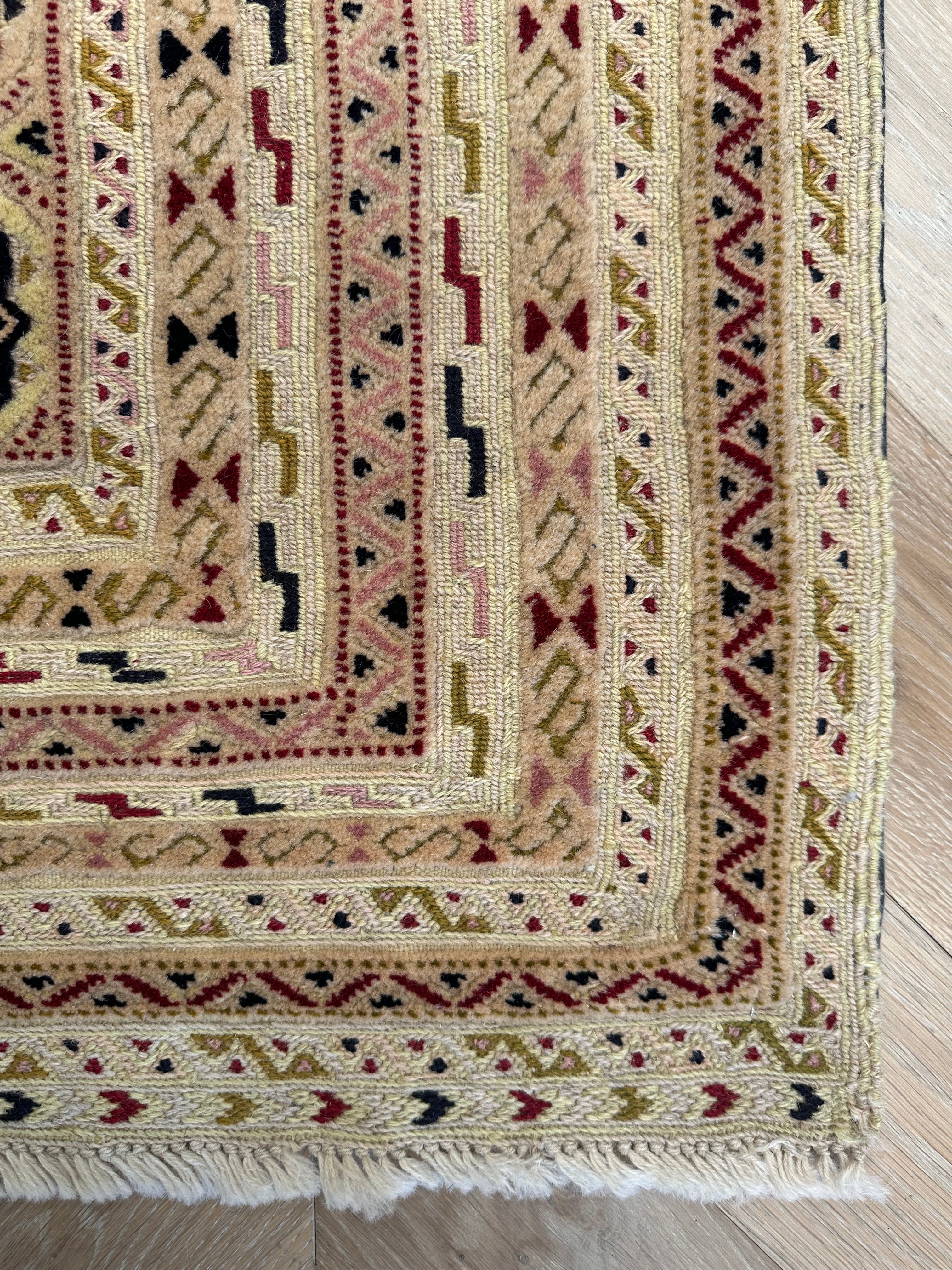 HANDMADE AFGHAN MUSHWANI KILIM | CM|