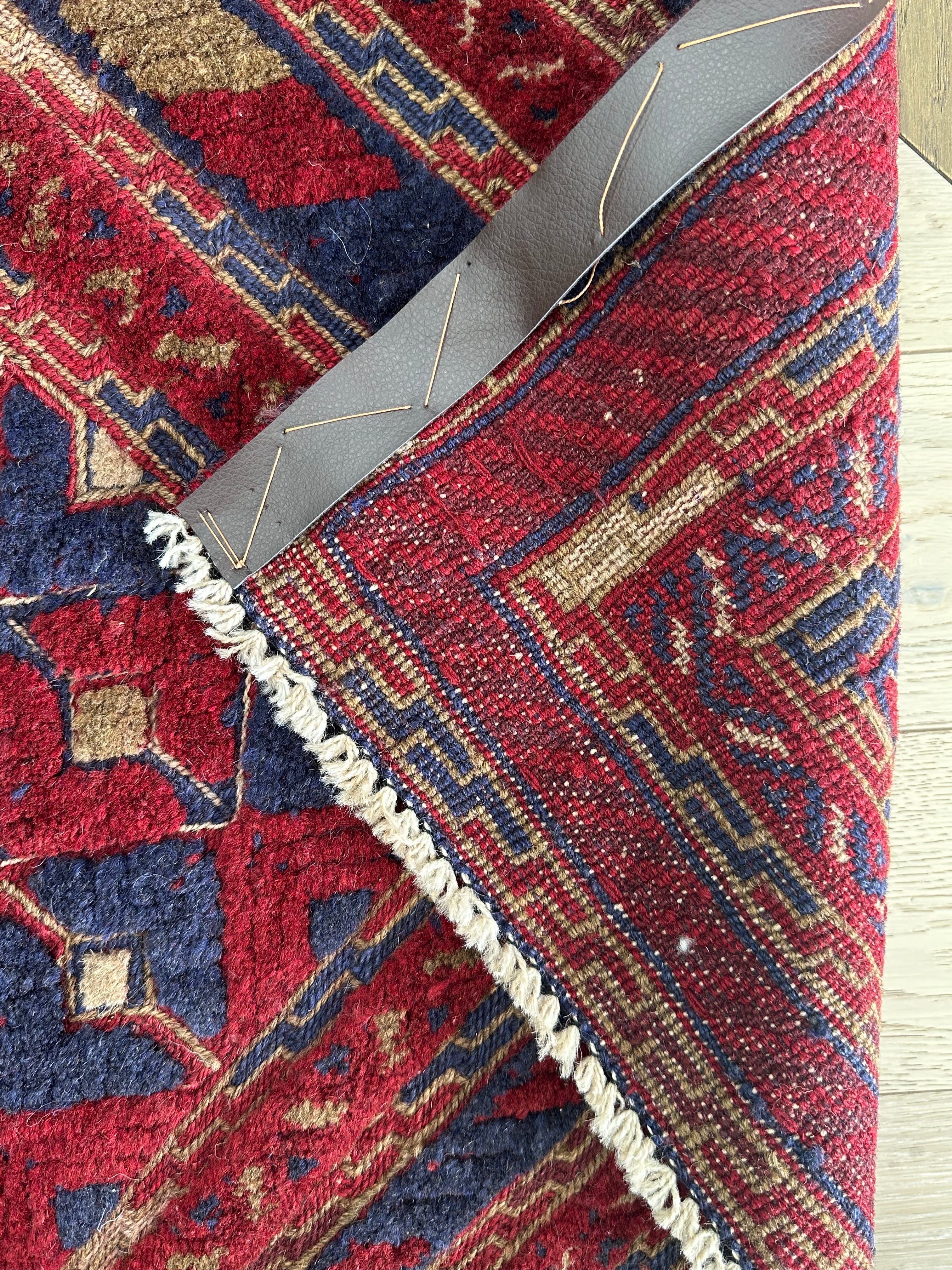 HANDMADE AFGHAN MUSHWANI KILIM | CM|