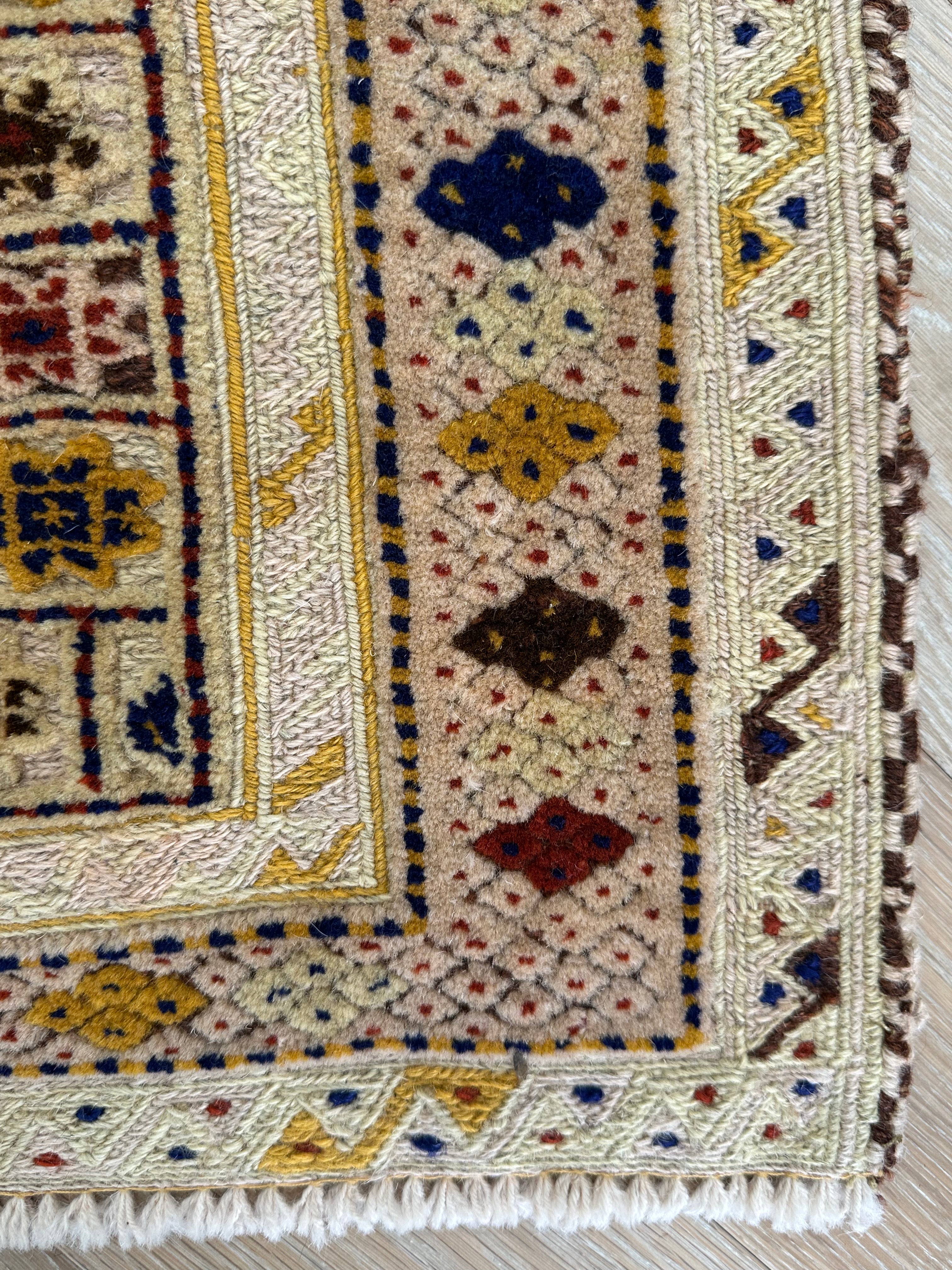 HANDMADE AFGHAN MUSHWANI KILIM | CM|