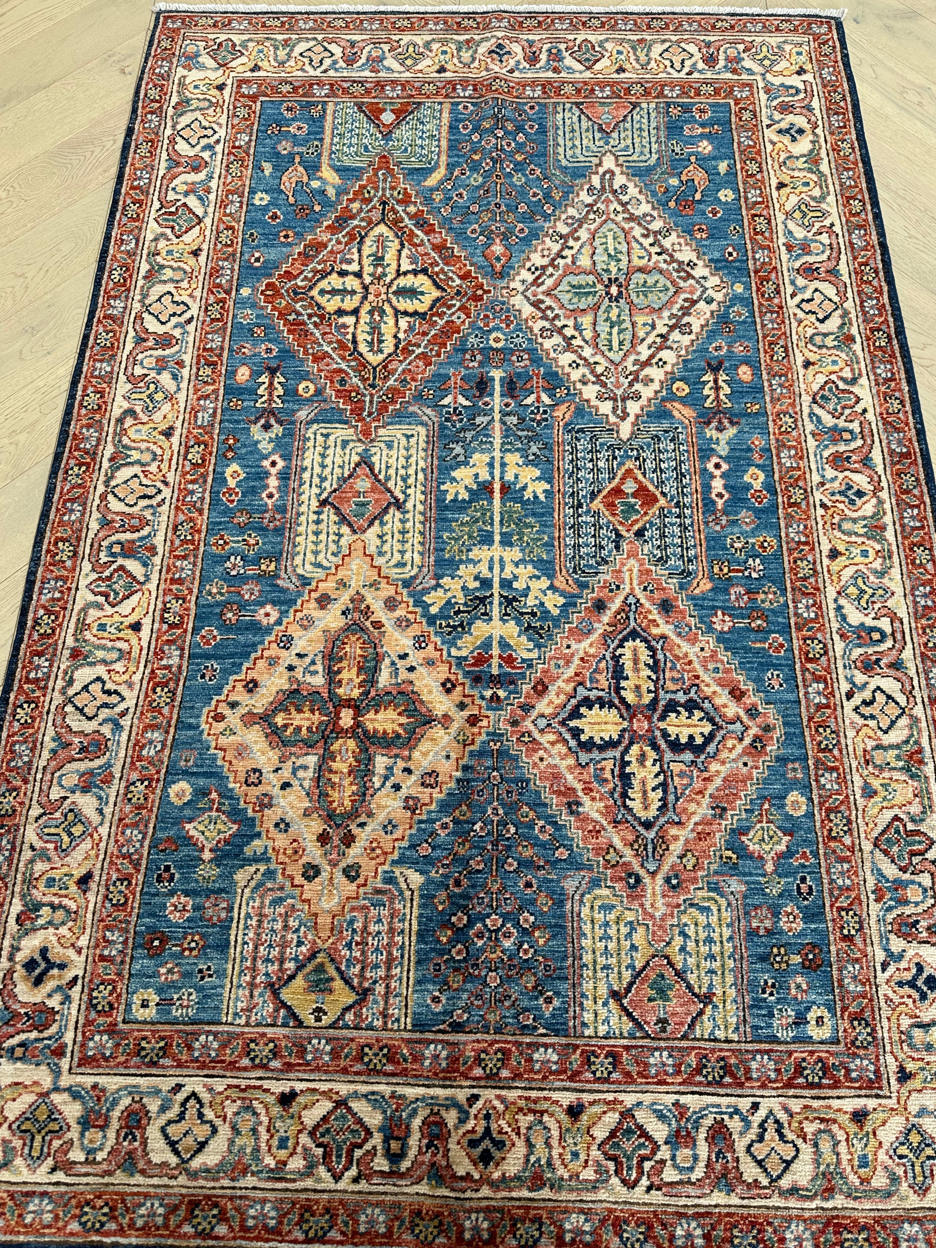 Chobi Afghan Handmade — 1.92 x 1.25