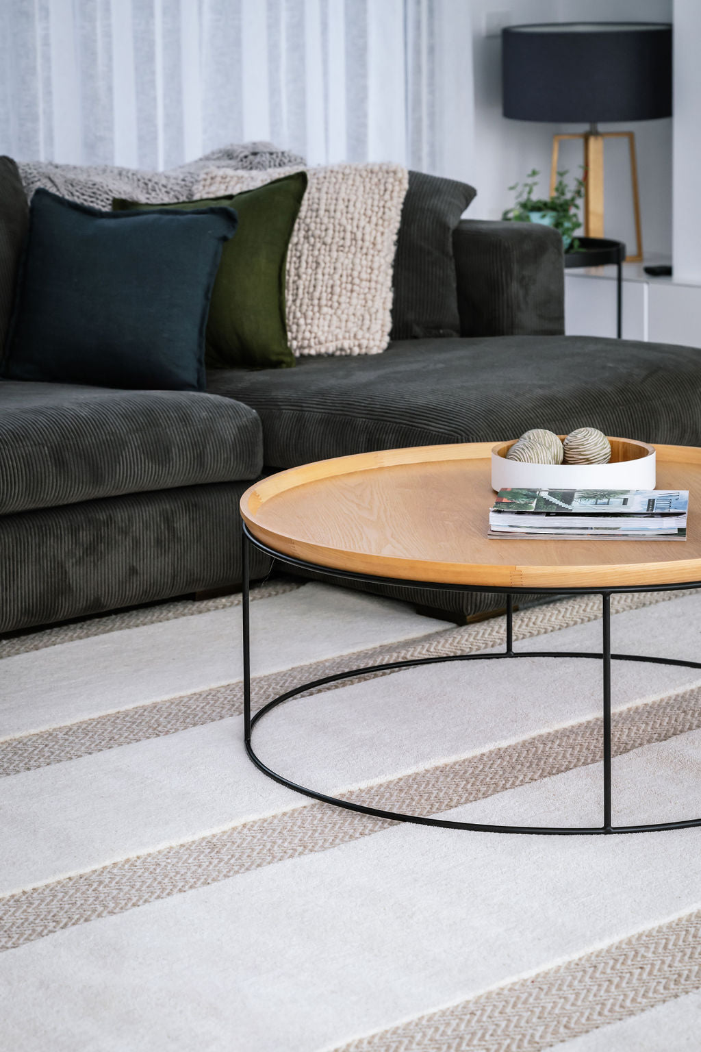 Beige Zigla White and Beige