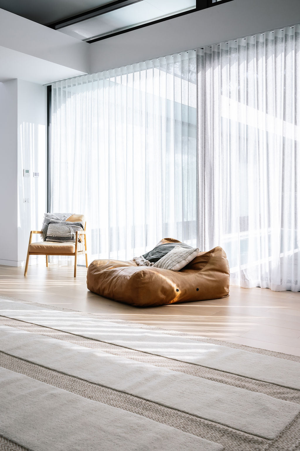 Beige Zigla White and Beige