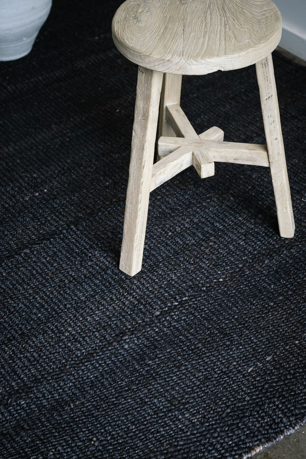 Charcoal Chunky Charcoal Jute