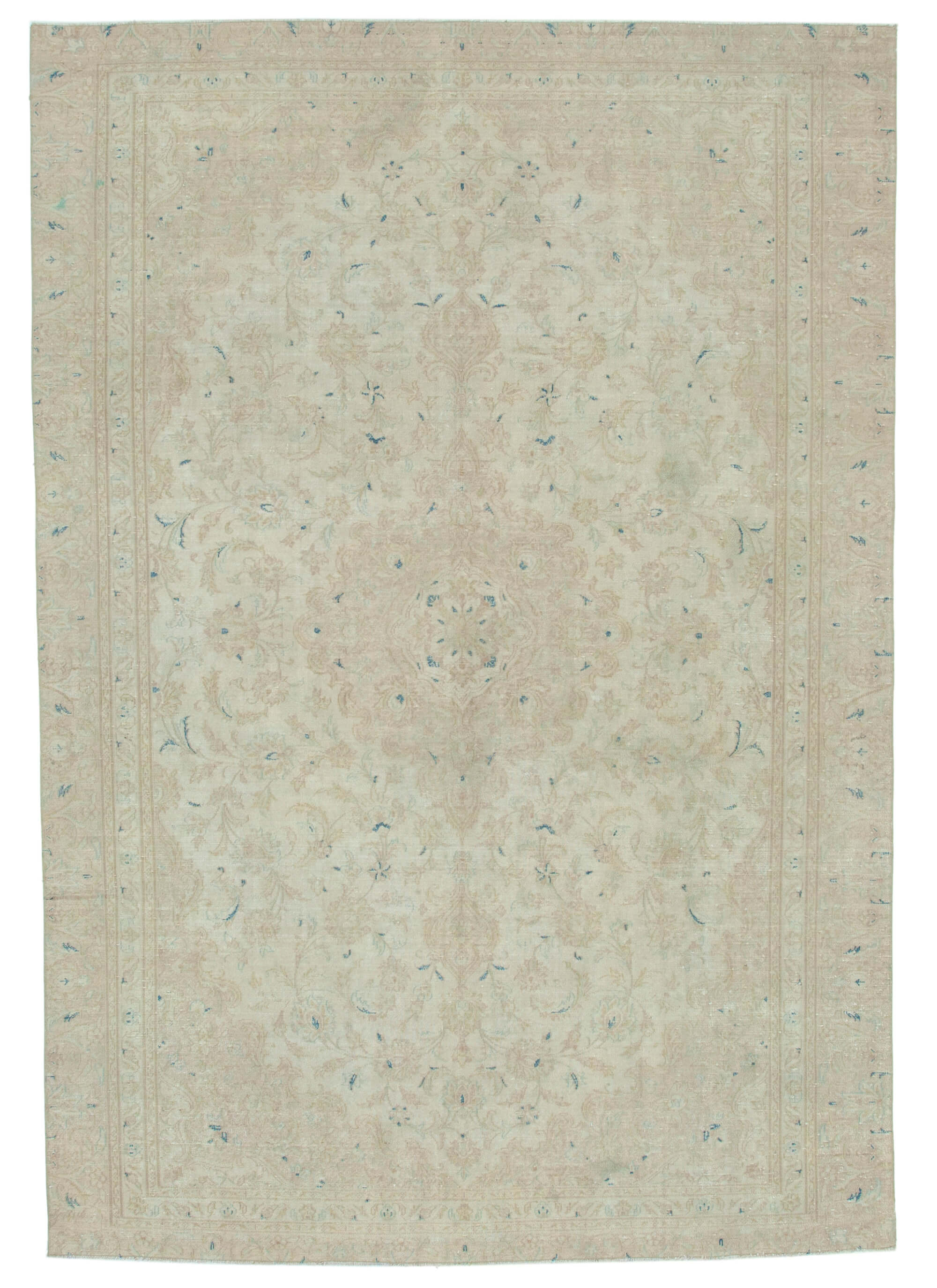 Beige Persian Handmade — 2.05 x 2.95