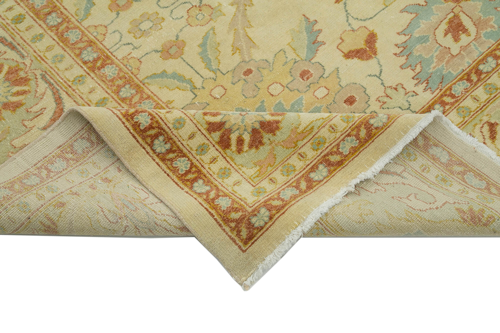 Alabaster Oushak — 2.95 x 3.54