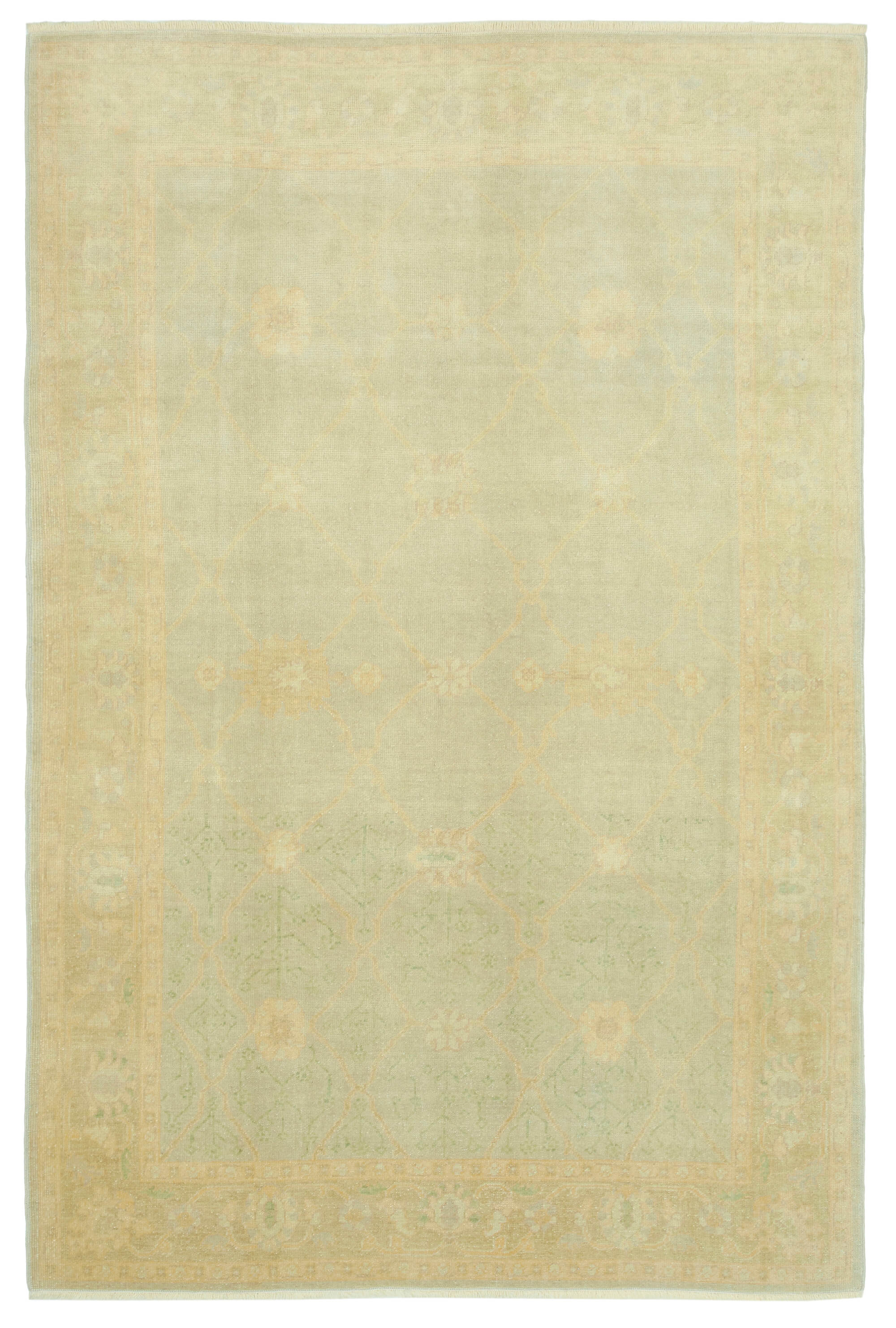 Ochre Oushak — 1.83 x 2.76