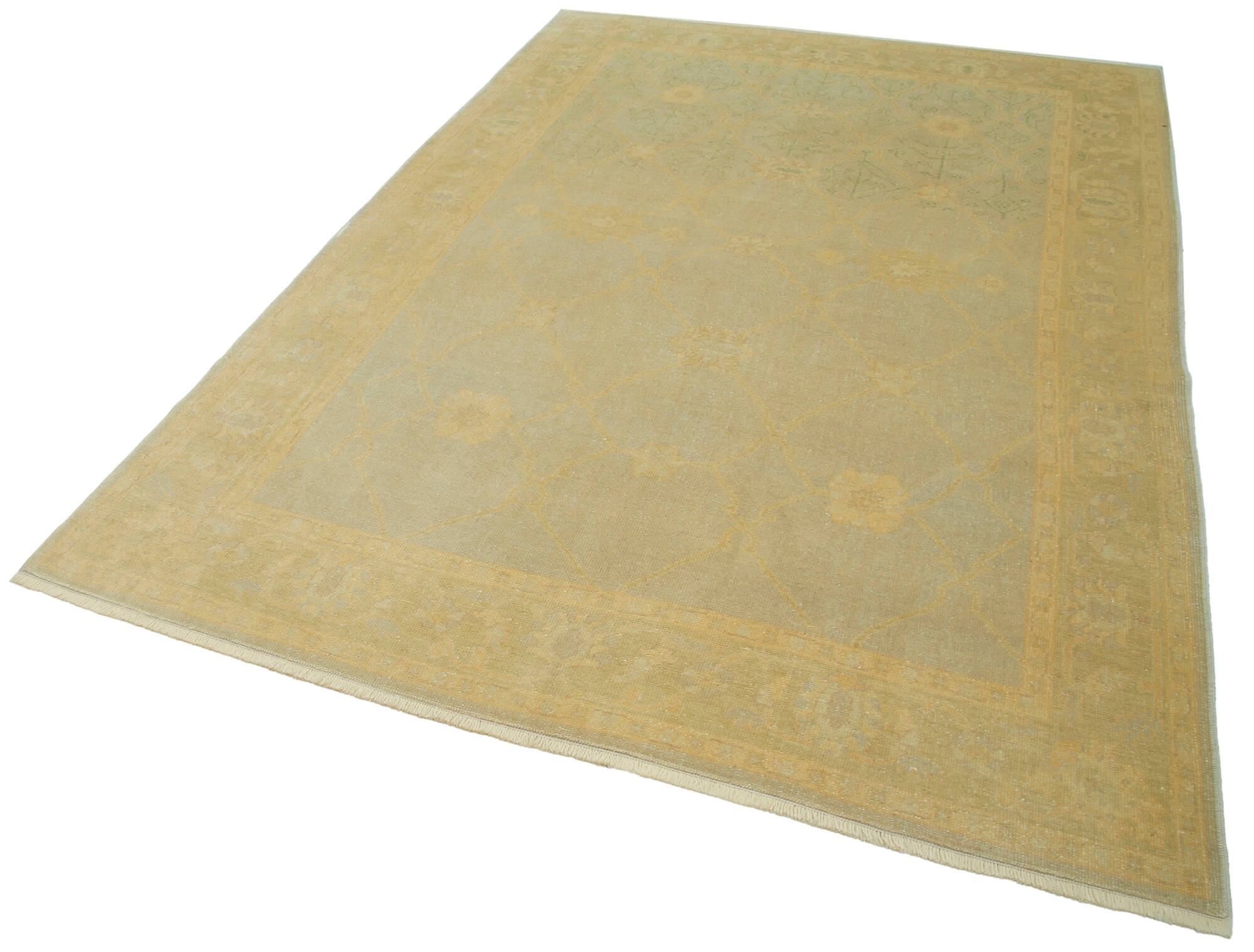 Ochre Oushak — 1.83 x 2.76