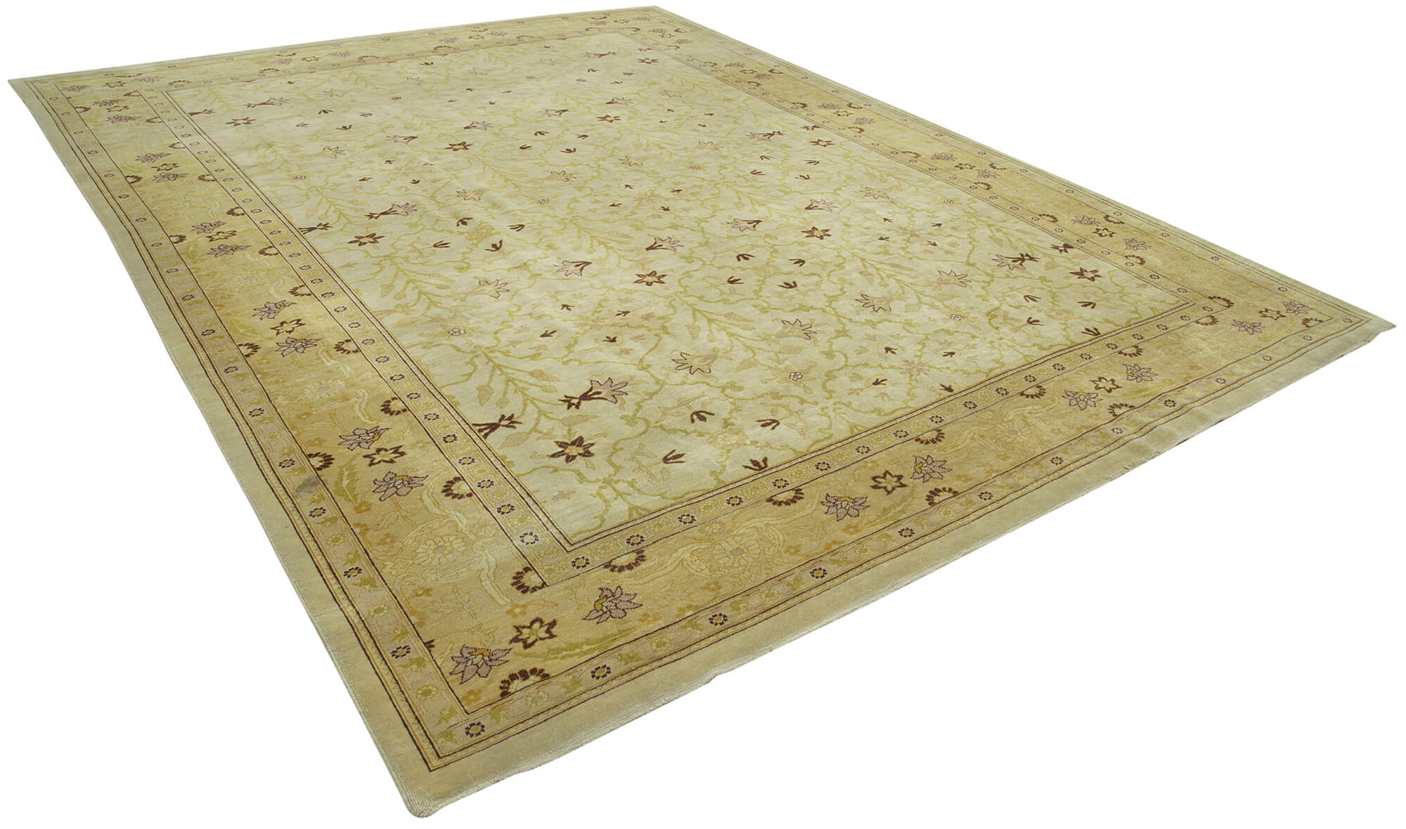 Bisque Oushak — 3.03 x 4.07