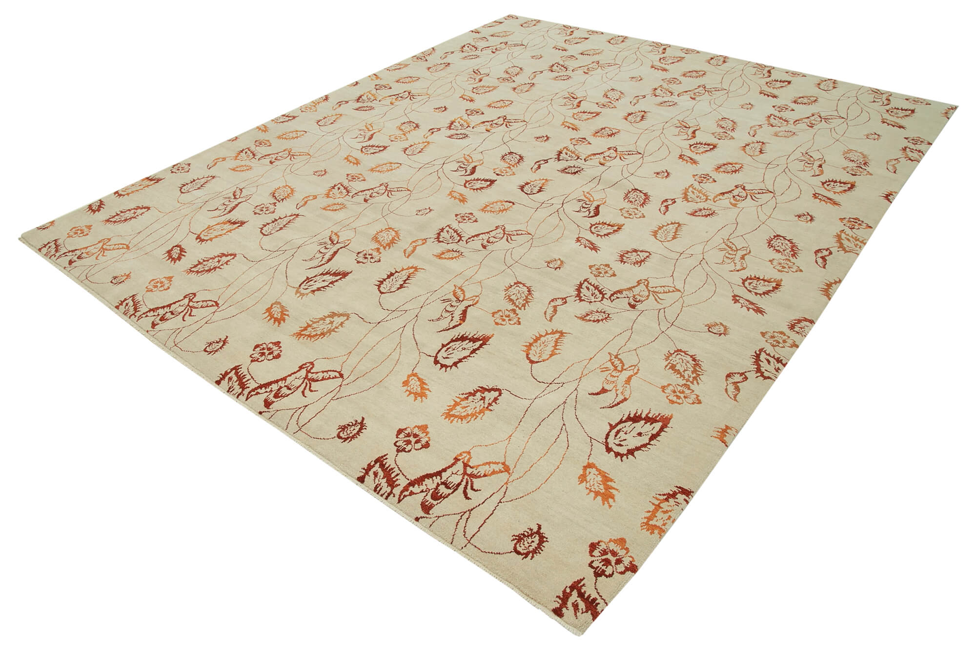 Ivory Oushak — 2.38 x 3.03