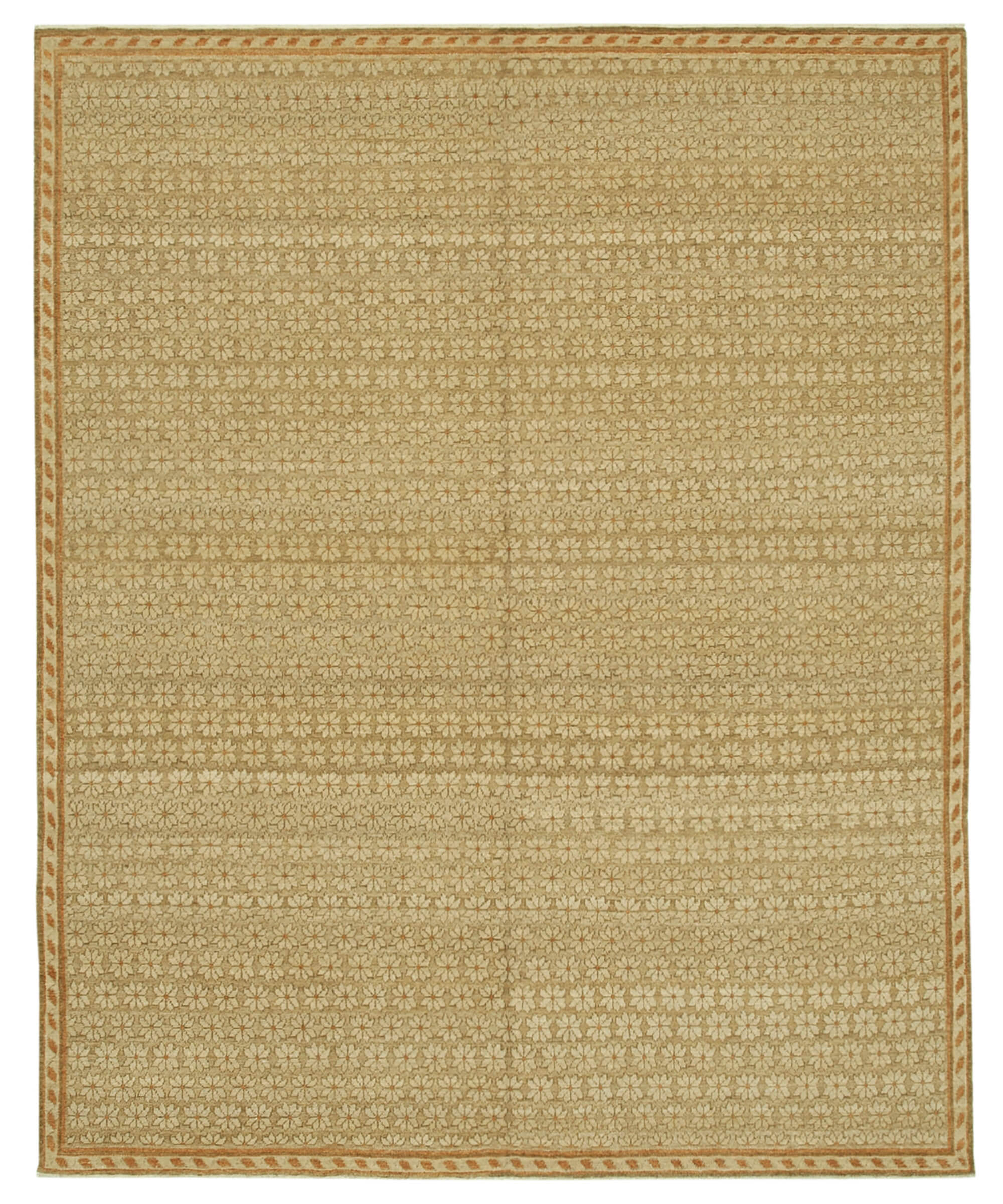 Alabaster Oushak — 2.43 x 3.03