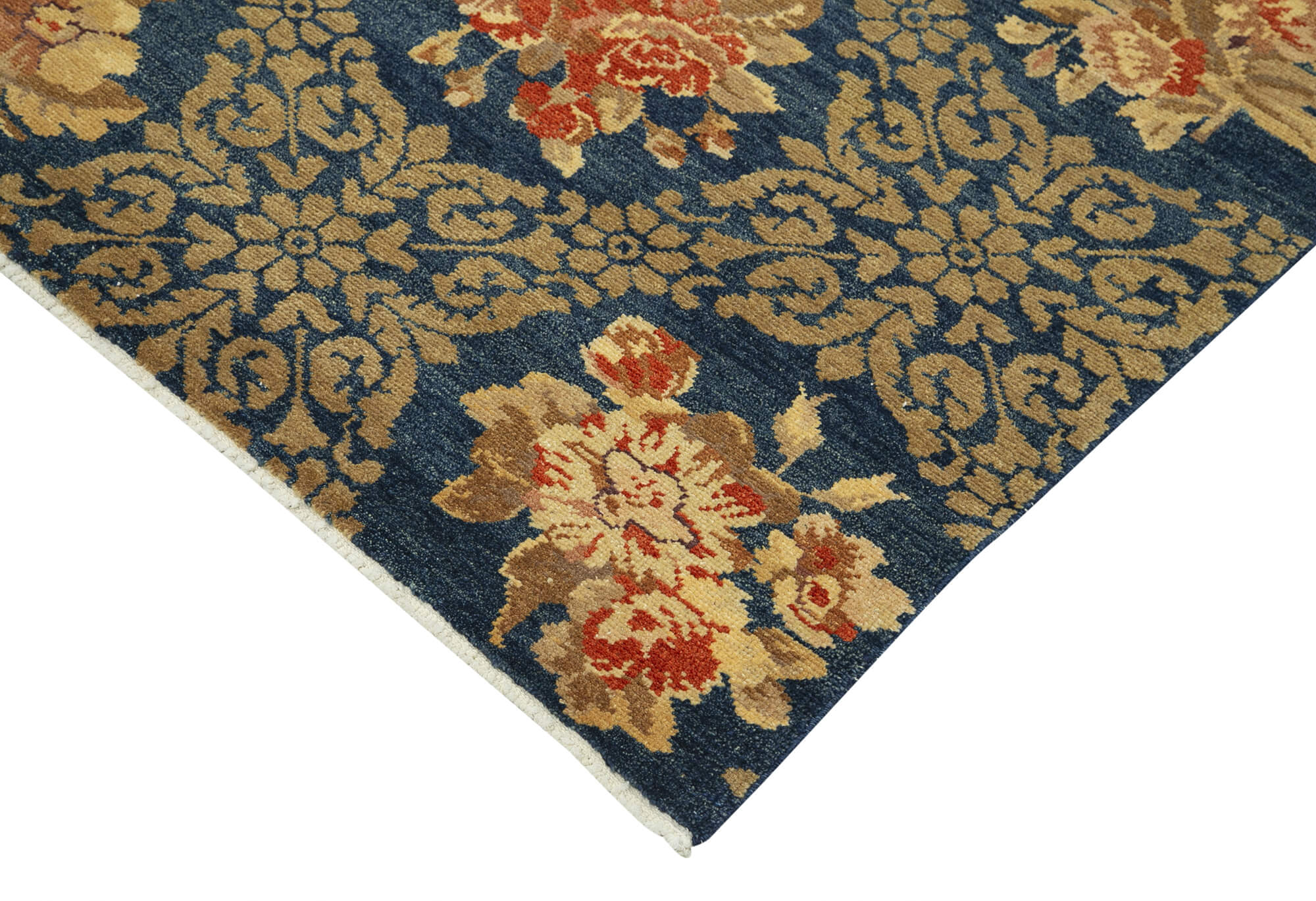 Indigo Oushak — 2.45 x 3.03
