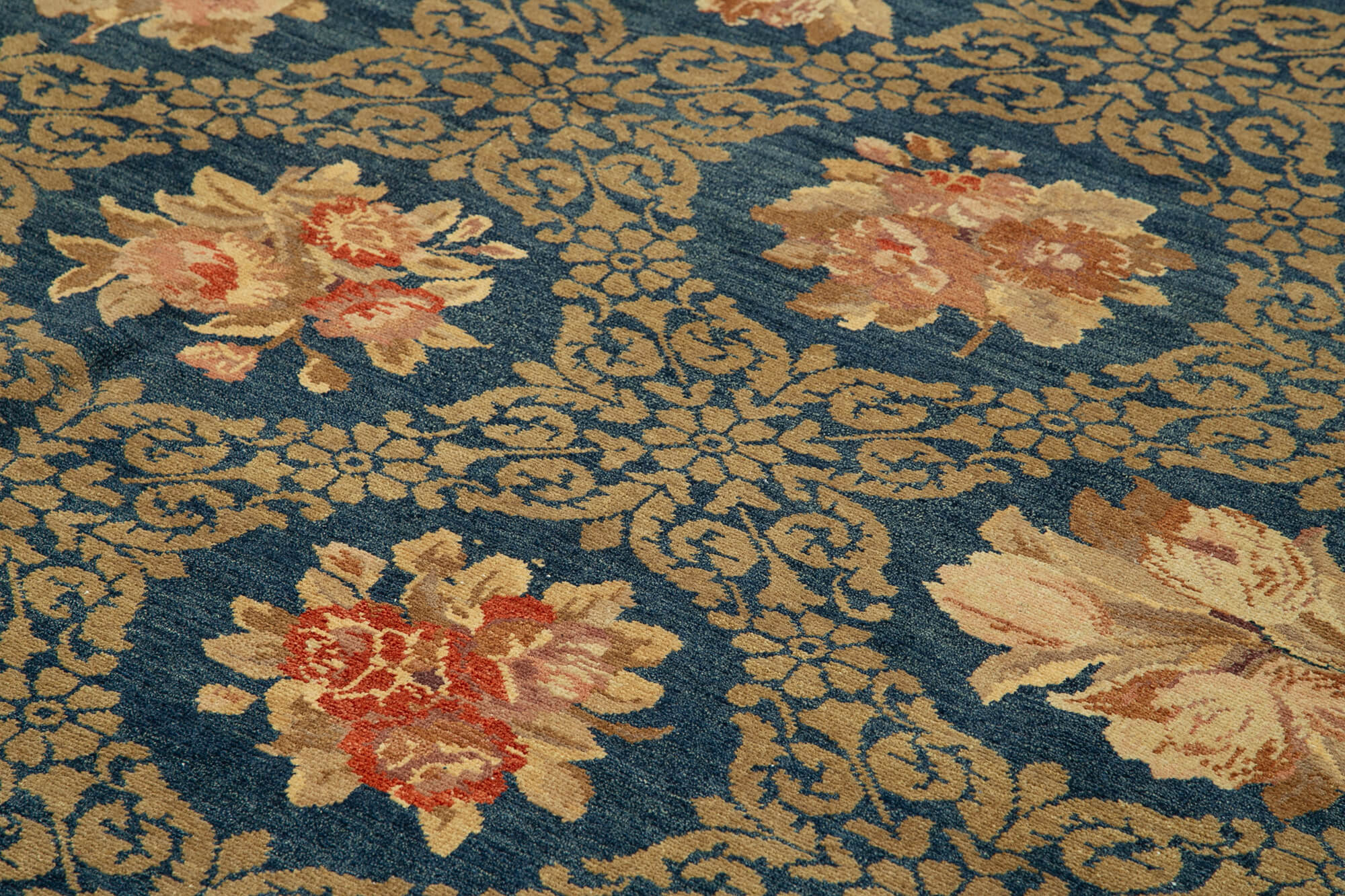 Indigo Oushak — 2.45 x 3.03