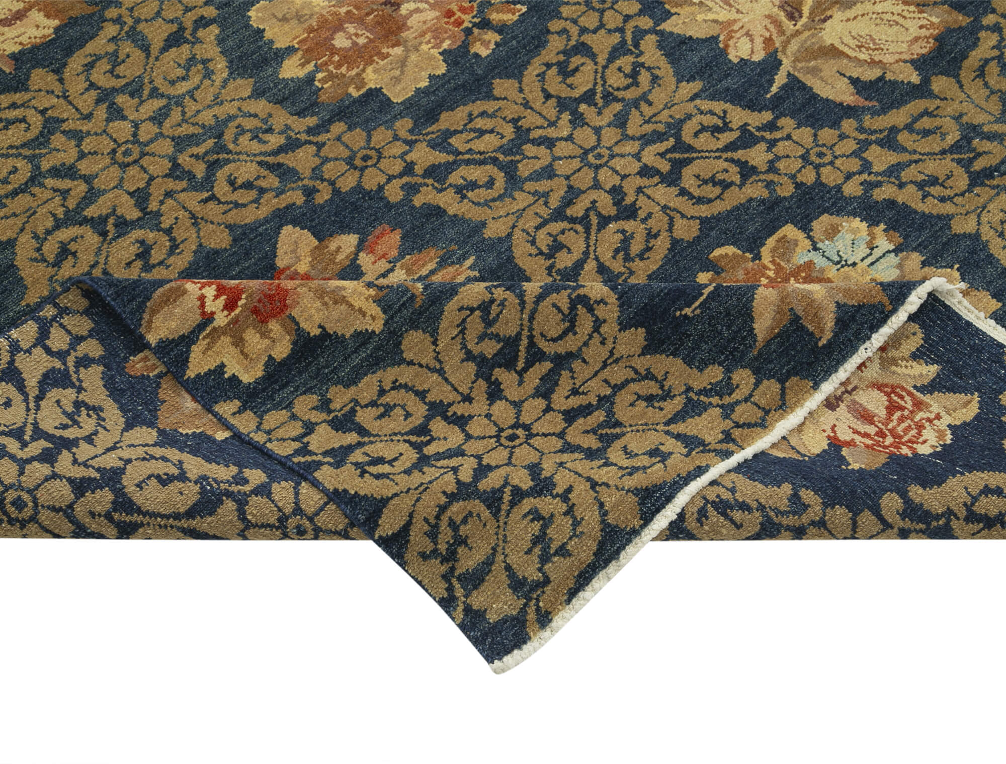 Indigo Oushak — 2.45 x 3.03